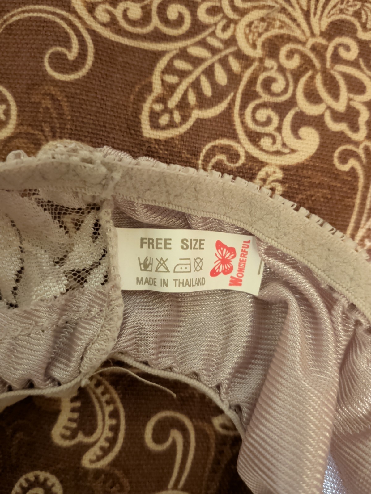 Vtg Satin Brief Panties Size S/M