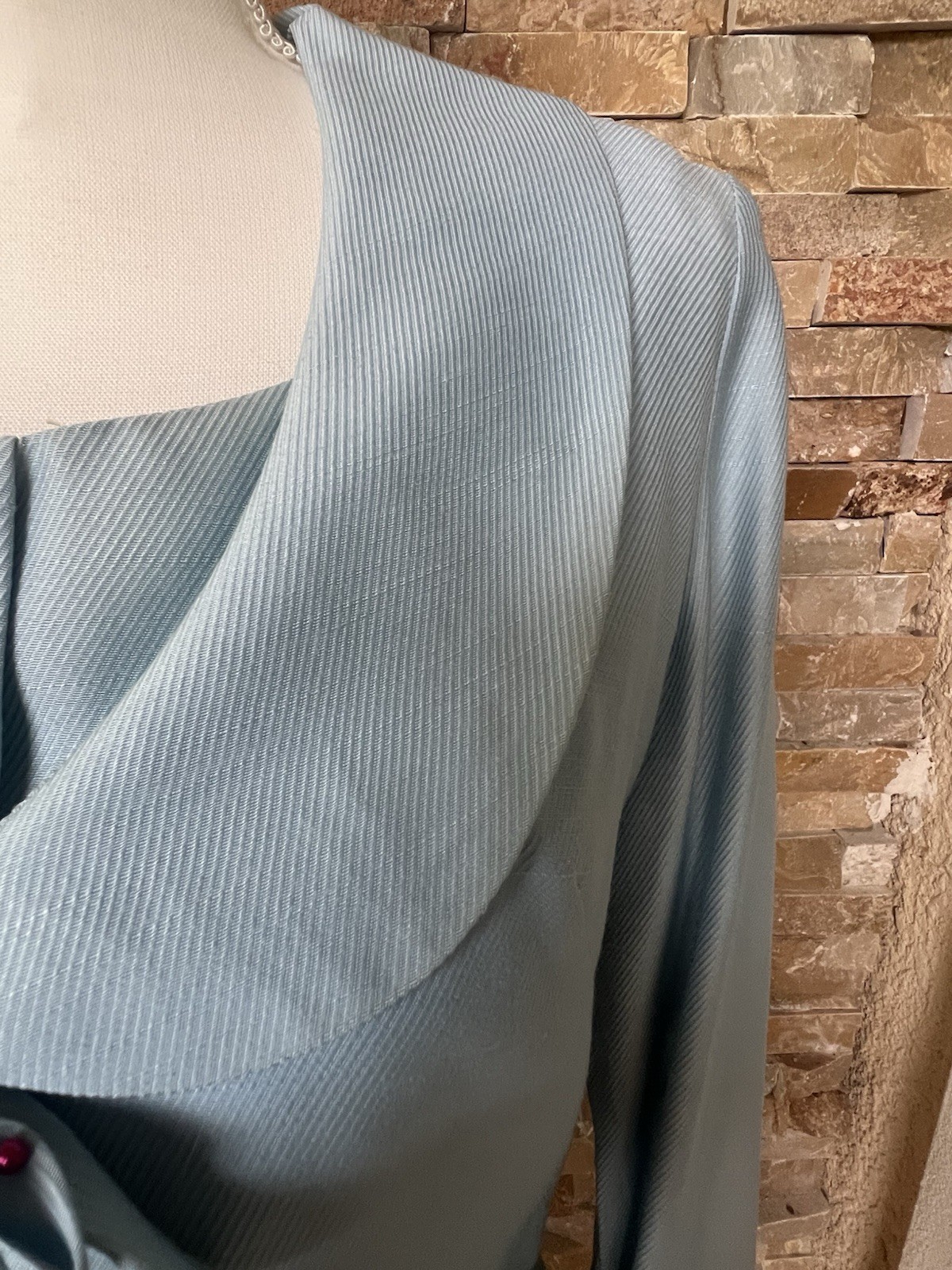 Jonathan Logan 1950s 2 piece shift Dress & Bolero powder Blue size 4 *see note