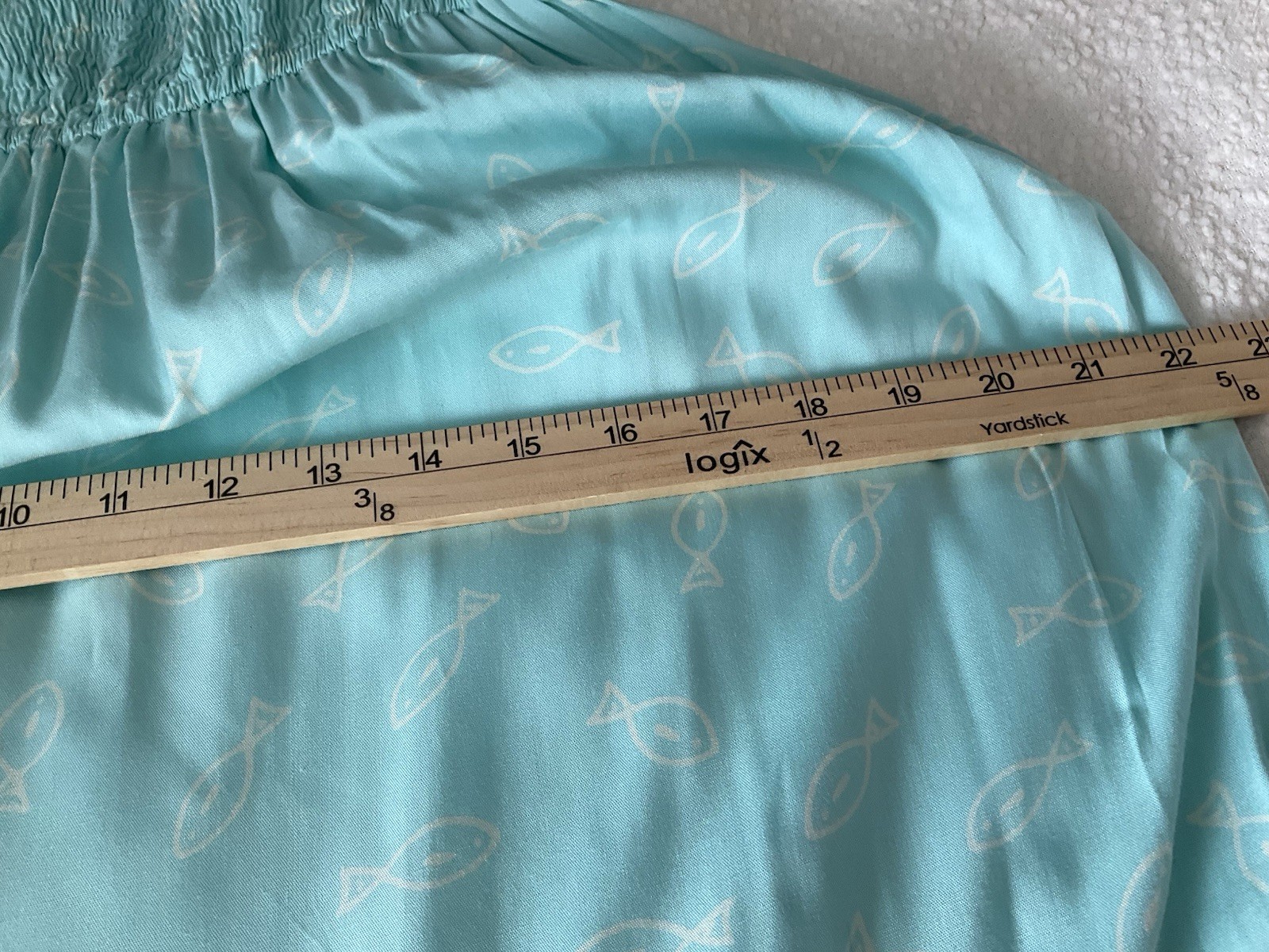 80s Vintage Artisan Sundress By Usindo, Indonesia, M, Green/Blue, Sequin Details