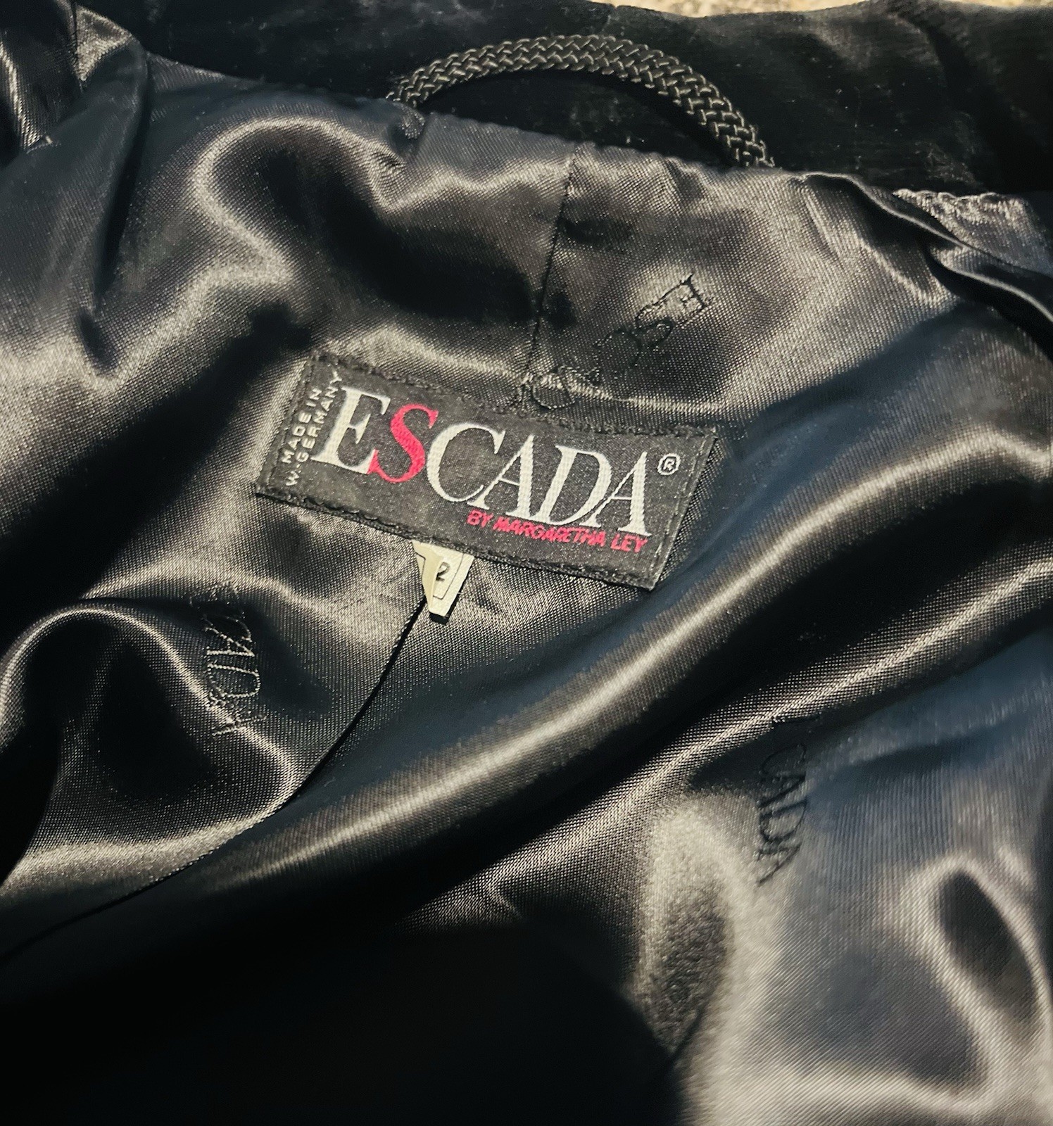 Escada Margaretha Ley From Newman Marcus Vintage Blazer & Tank Size 42 Rare!