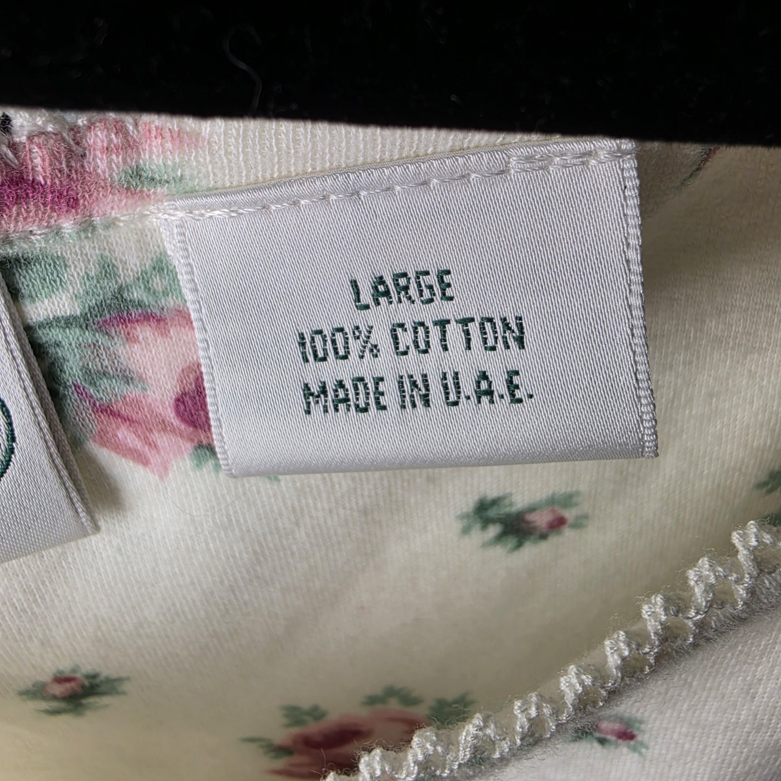 Authentic Vintage Laura Ashley « Vintg Rose » 100% Cotton Maxi Gown – DEADSTOCK…