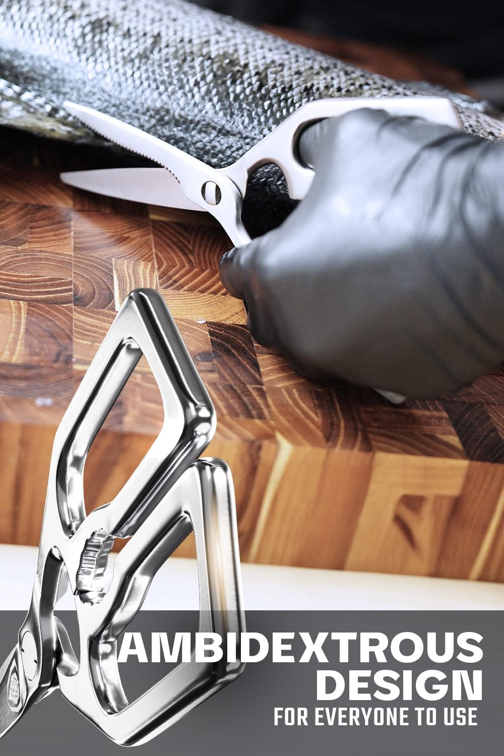 Dalstrong Kitchen Scissors All Purpose – Japanese Stainless Steel – Ambidextrous