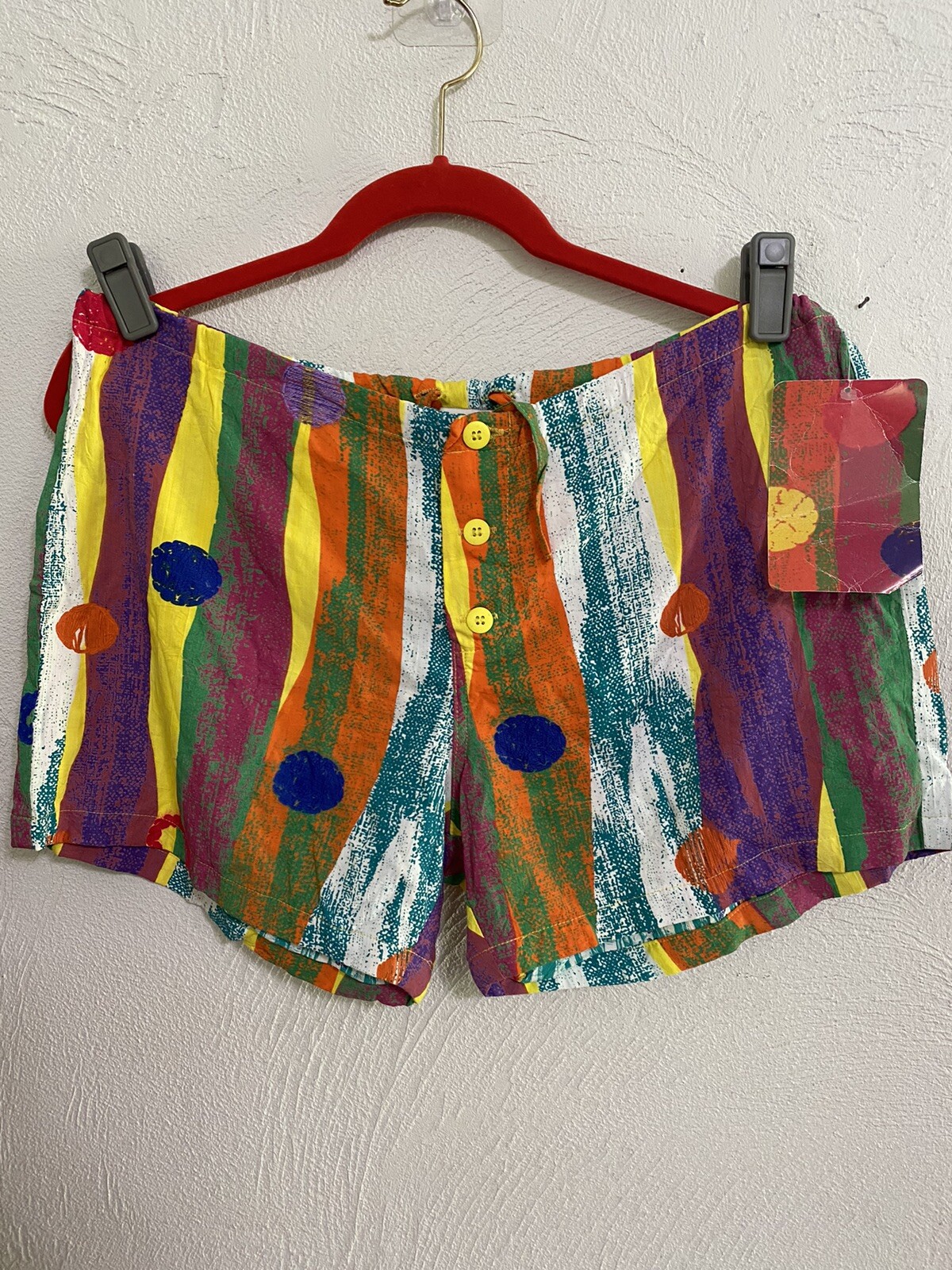 Jams World Women Size Medium Drawstring Shorts With Tag ￼