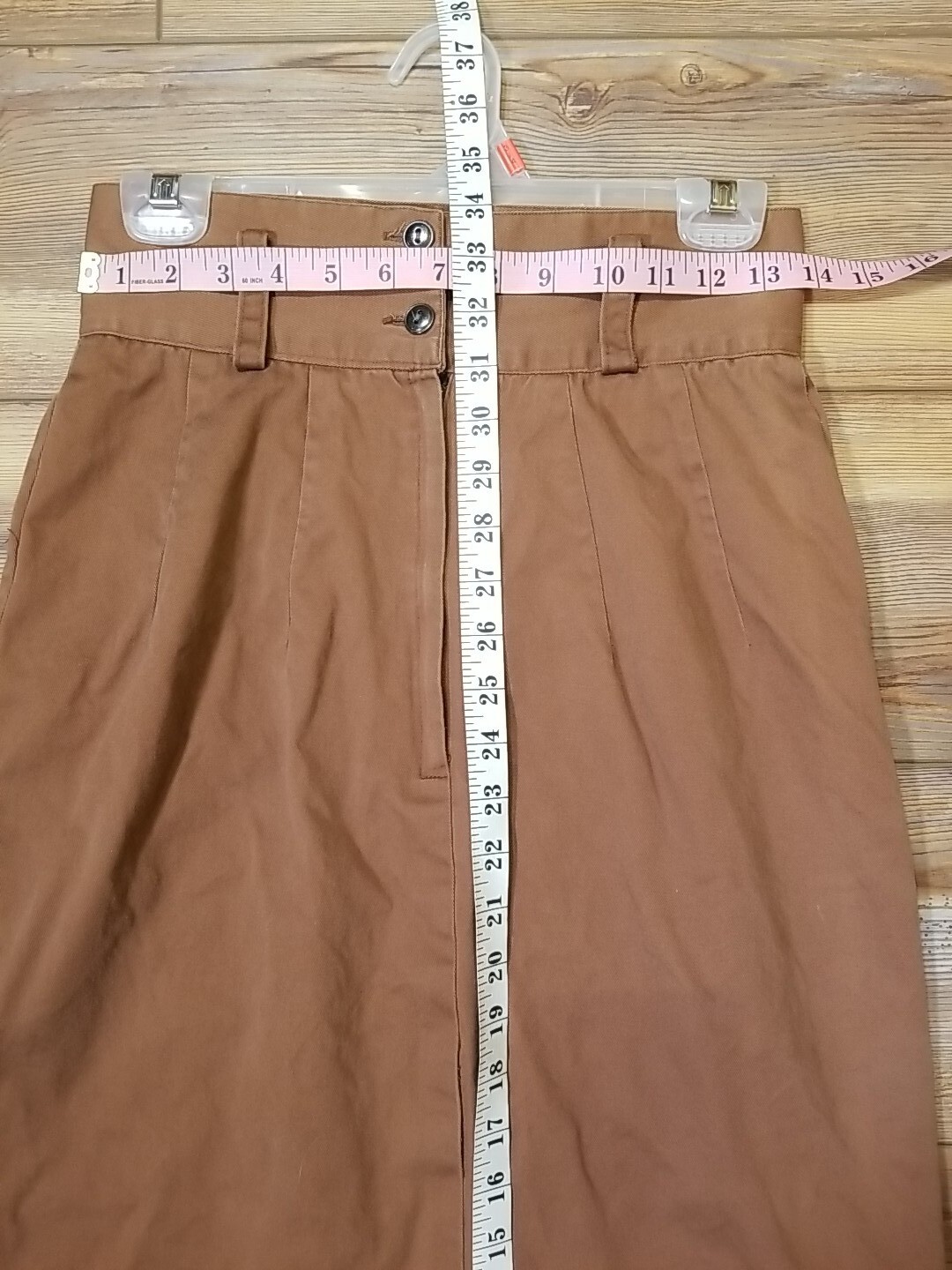 VTG Copper Key High Waist Pencil Skirt Old Money Preppy Business Quiet Luxury