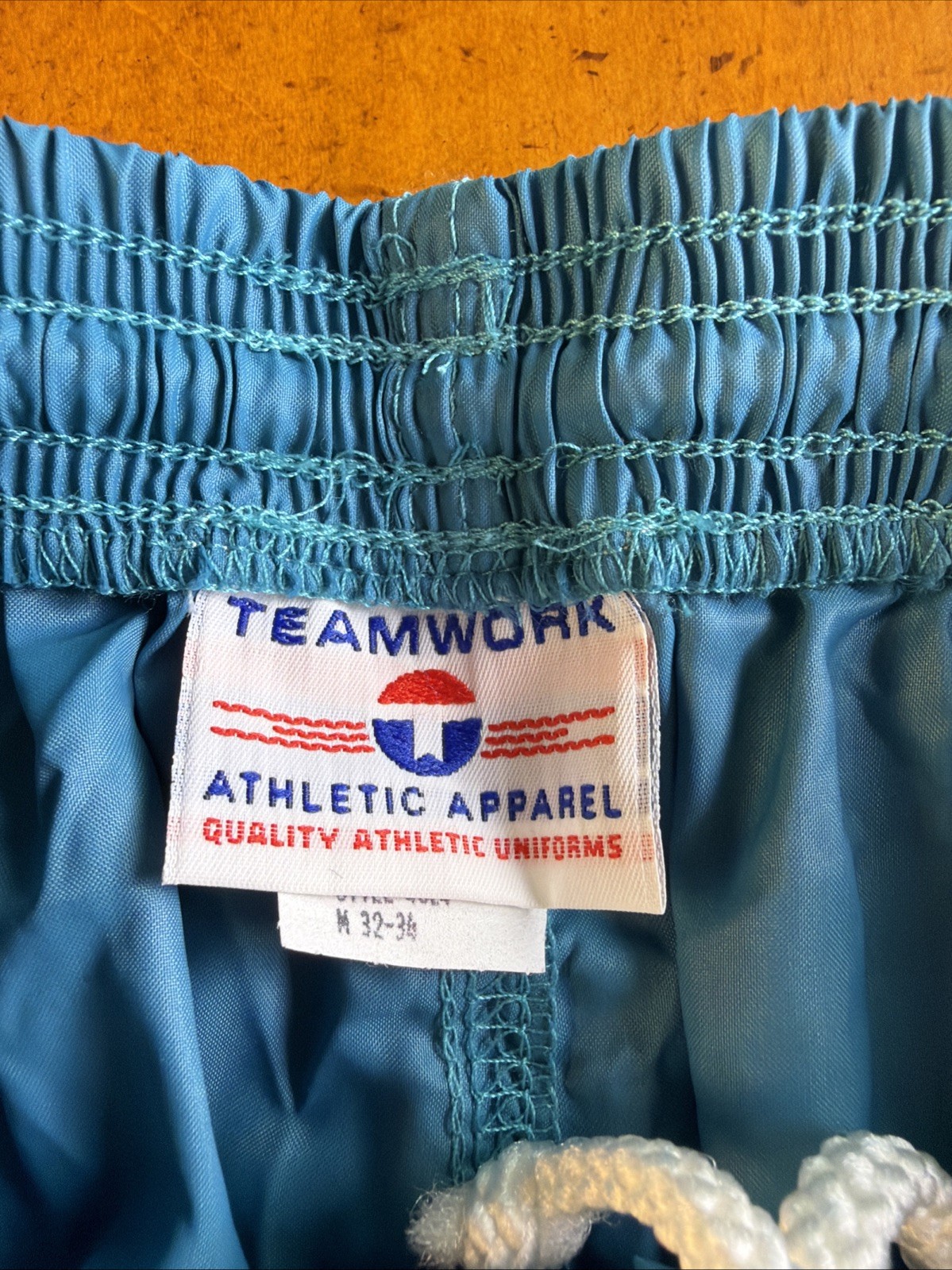 Vtg 80’s Teamwork Athletic Apparel Women’s Nylon Soccer Shirt & Shorts Medium