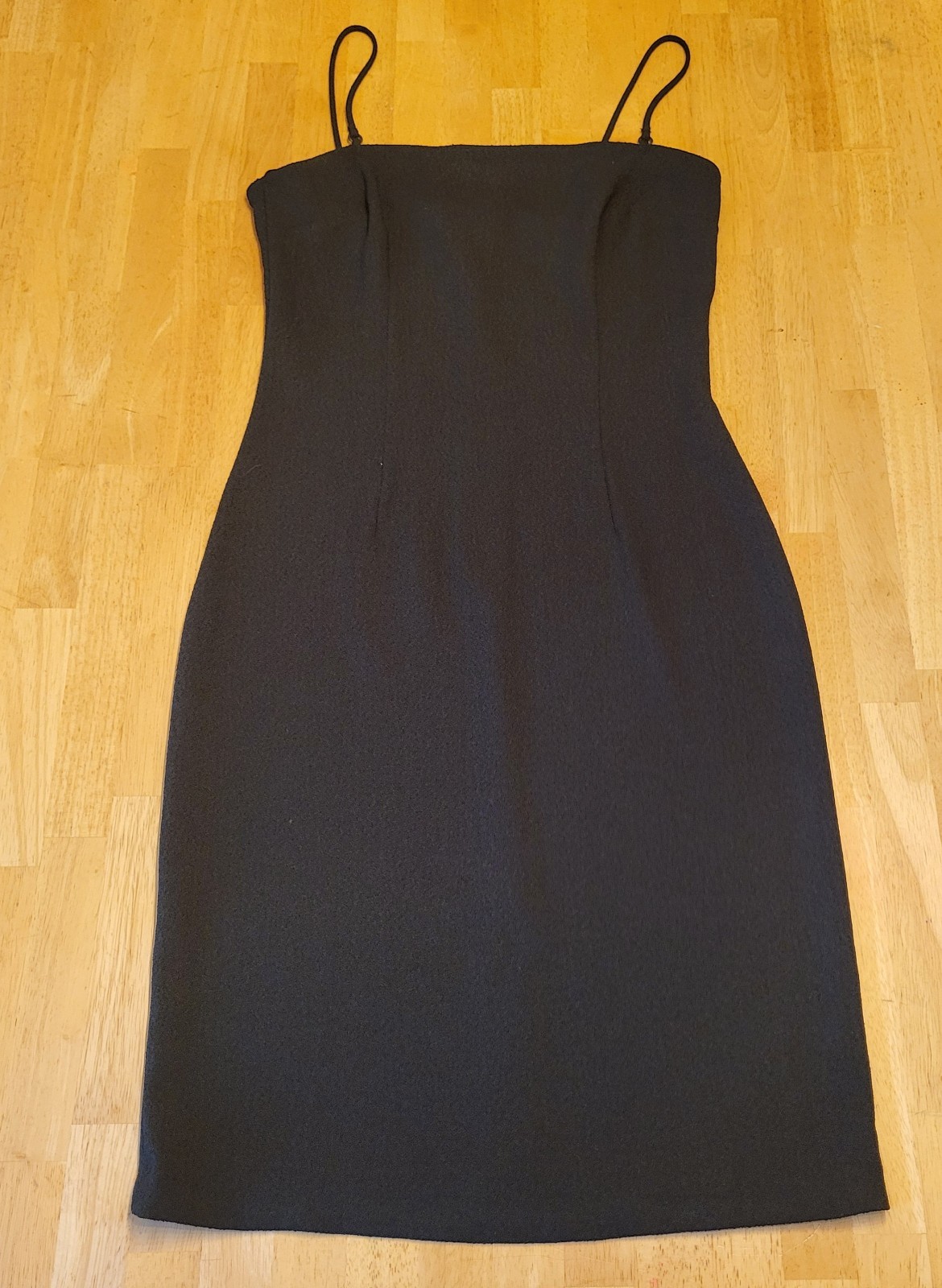 Vintage 80s Jacquelen Ferrar Midi Dress Size 4 Polyester Lycra Blend Made In USA
