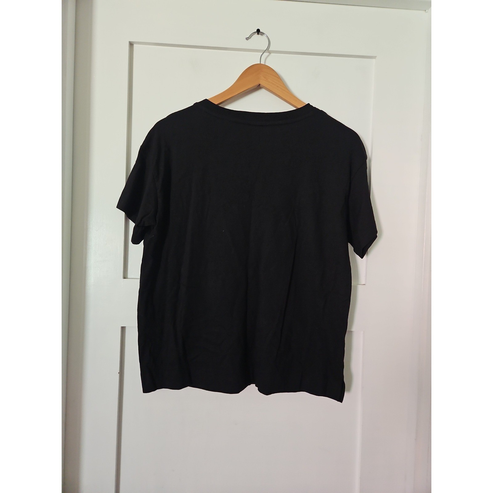 Old Navy Vintage Tee Small Black V-Neck Short Sleeve Cotton T-Shirt NWT