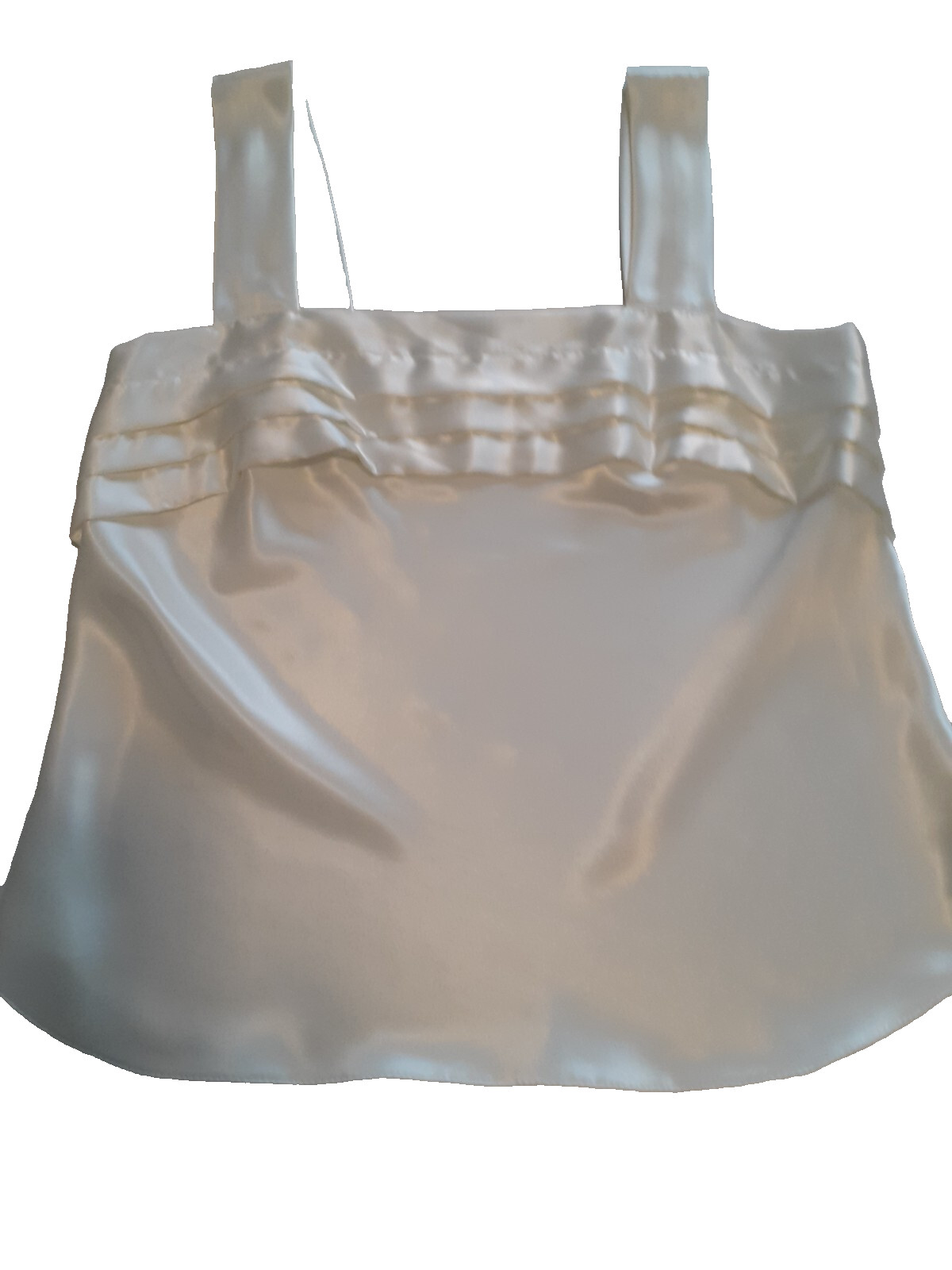 NWOTLucie Ann II Cami 34 Small Ivory Vintage Front Tucks/Dressy or Layering…