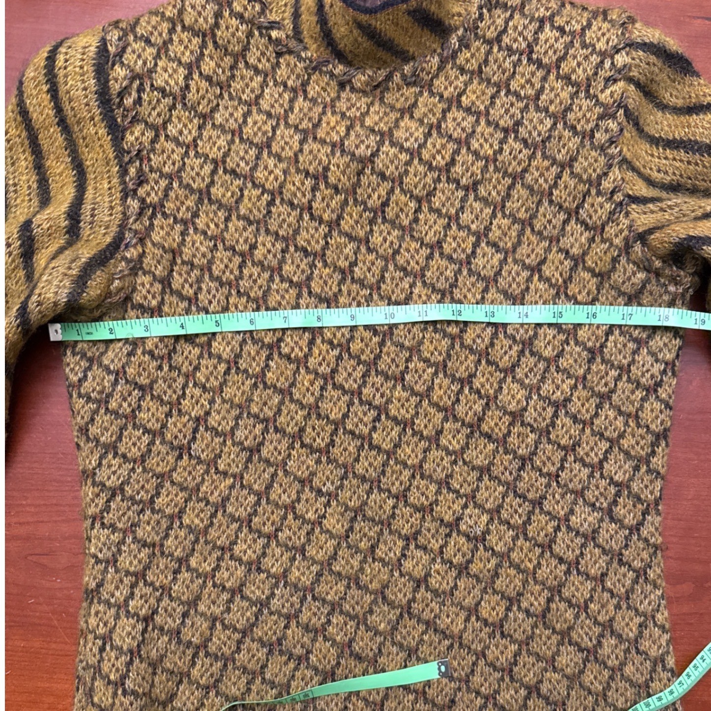 Emanuel Ungaro Parallele Paris vintage sweater Medium knit wool tunic 90s retro