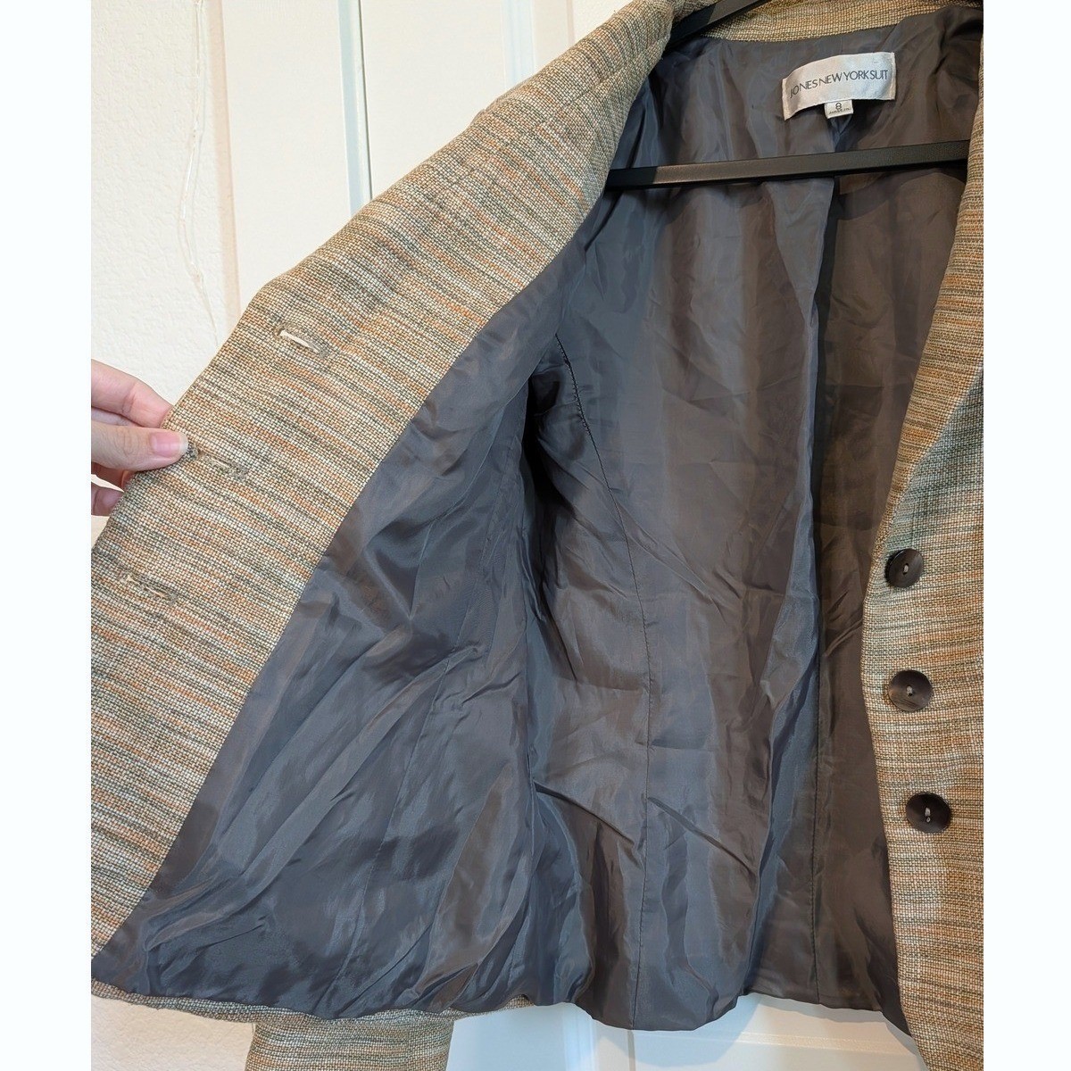 Jones New York Tweed Blazer