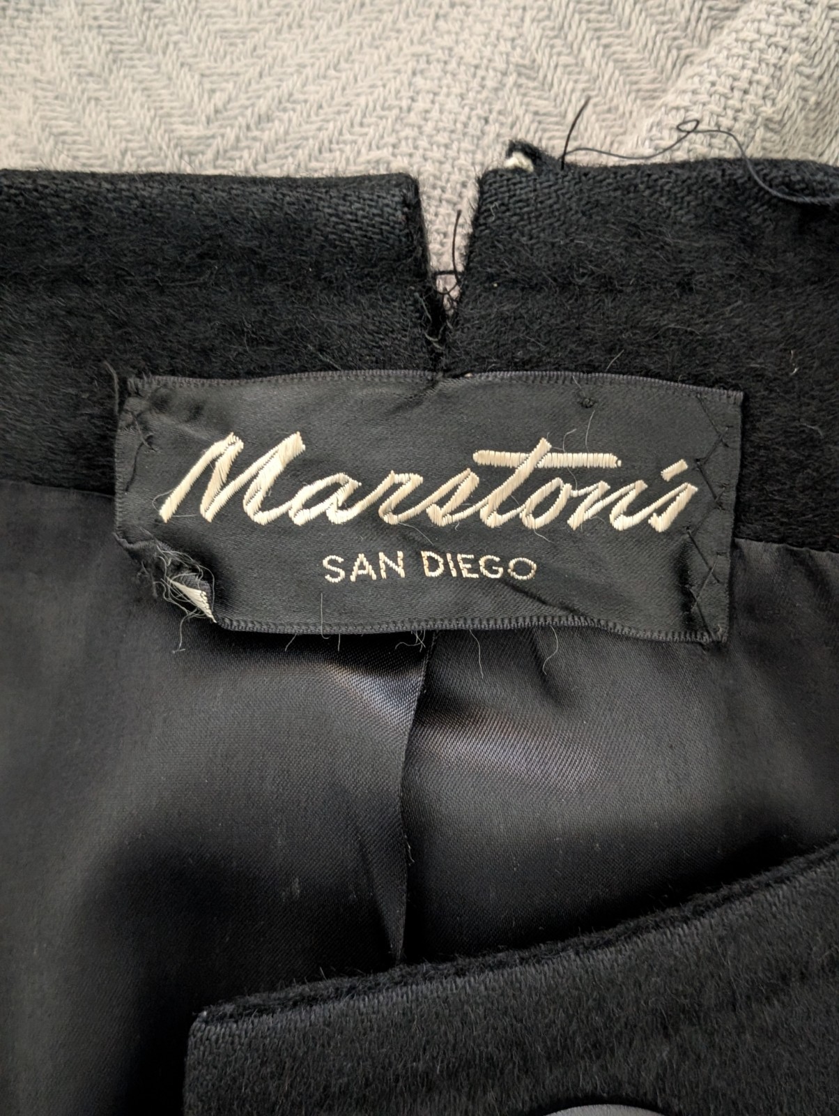 Vintage 100% Alpaca Swing Coat Jacket – Marstons Fully Lined Size M Made In USA