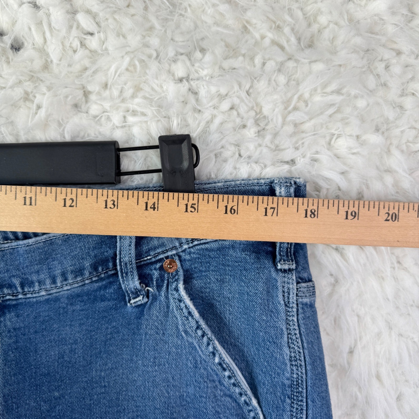 Gap 90s Carpenter Jeans 33/16 Regular Blue Denim Workwear Y2K Relaxed Gorpcore