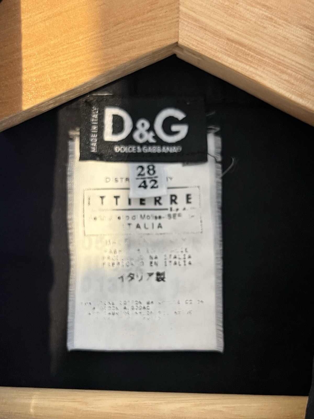 Vintage Dolce & Gabbana Wide Lace Insert Shirt Dress