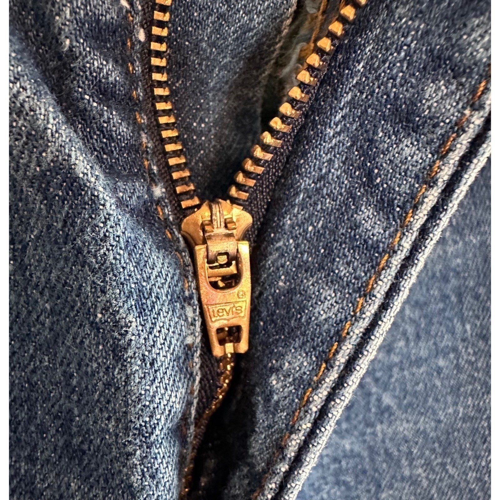 Vintage 684 Levi&rsquo;s Big Bell Bottom Jeans Orange Tab 1970&rsquo;s Size 28X33