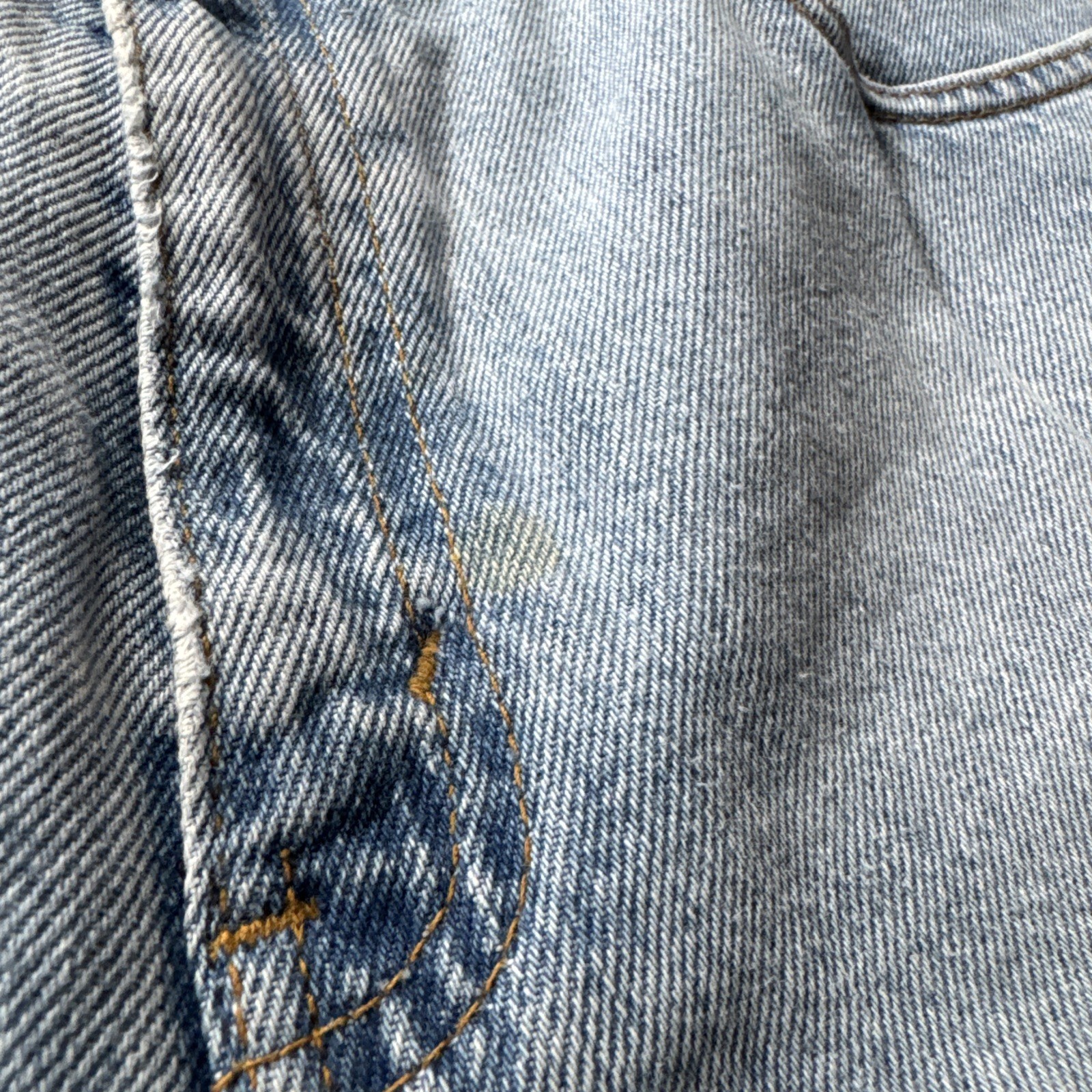Vintage 90s Levi’s Silvertab Loose Light Wash Baggy Jeans Size 13 Long Tall