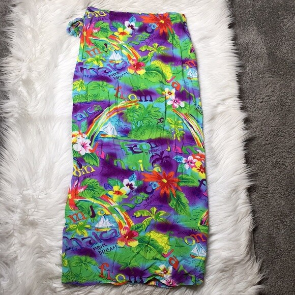 Jams World vintage wrap skirt S small