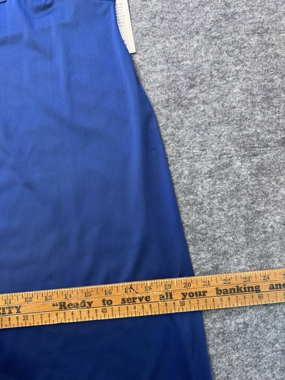 Shadowline Full Slip Blue NOS w/Orig Tags, Peek-A-Boo Bodice Lace, Sexy VTG 90&rsquo;s