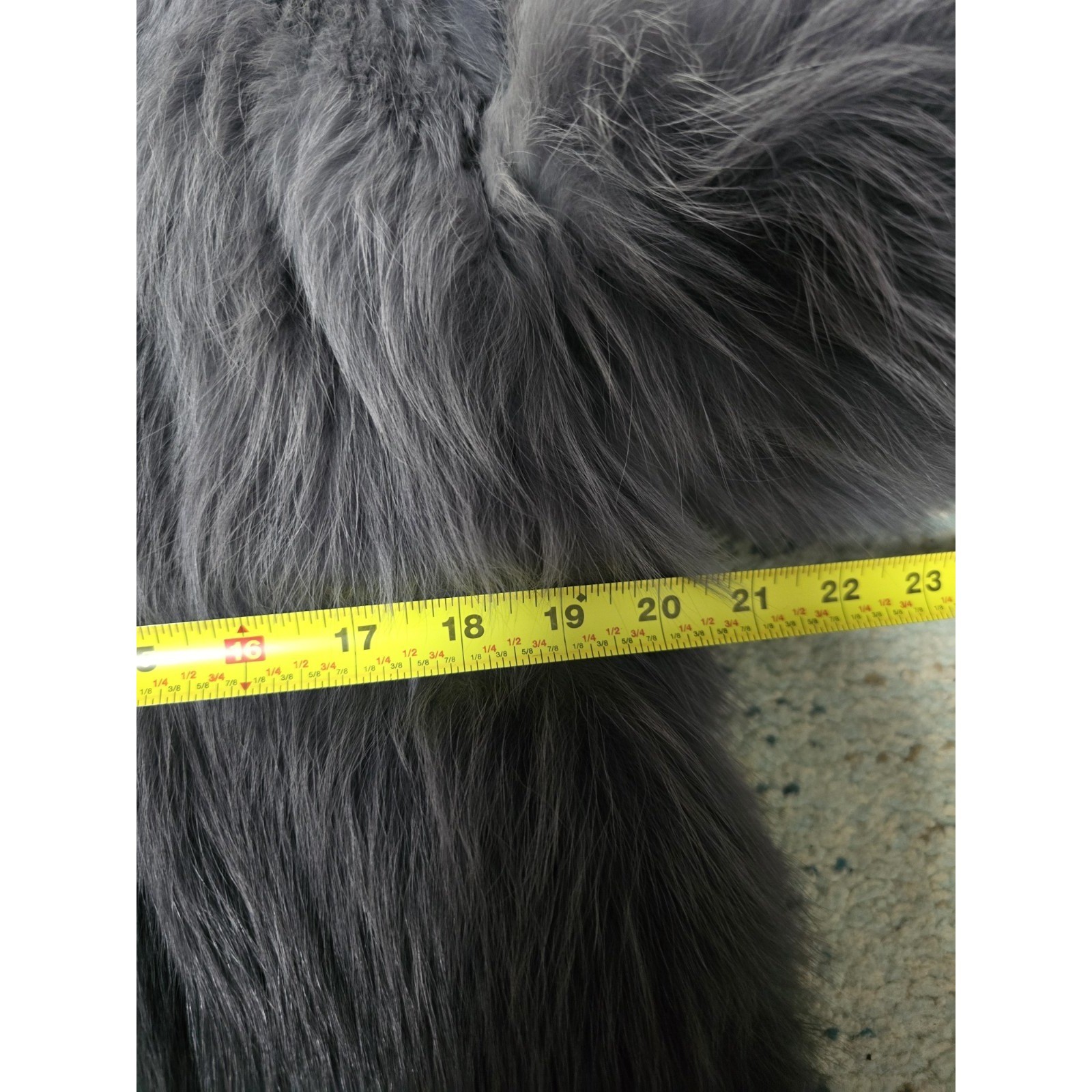 Vintage Ombre Silver Fox Fur Jacket, Impeccable, Flawless , Girls Deserve Fur