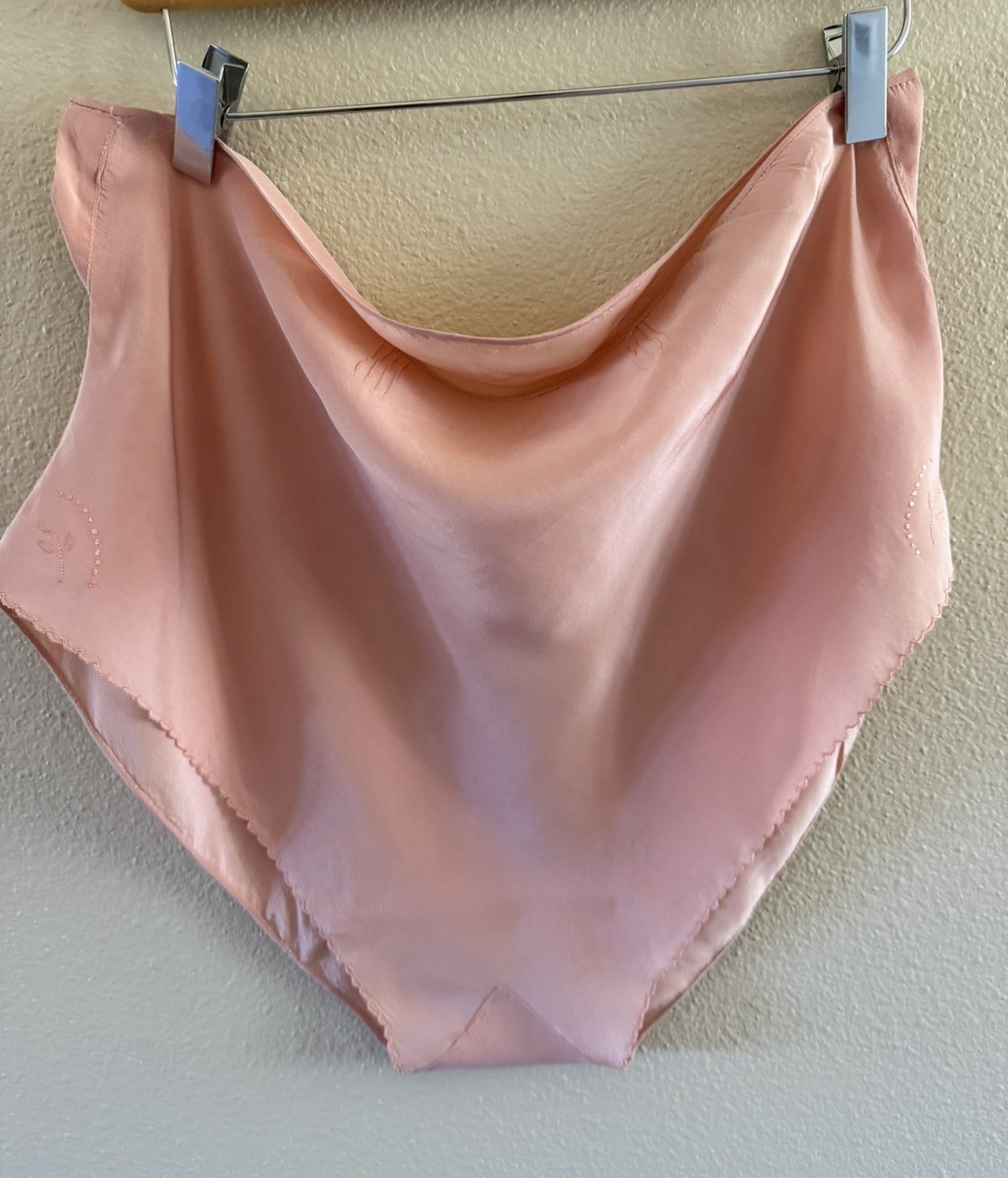Set of 4 VTG 1940&rsquo;s Italian 100% Silk Handmade Underwear – Never Worn