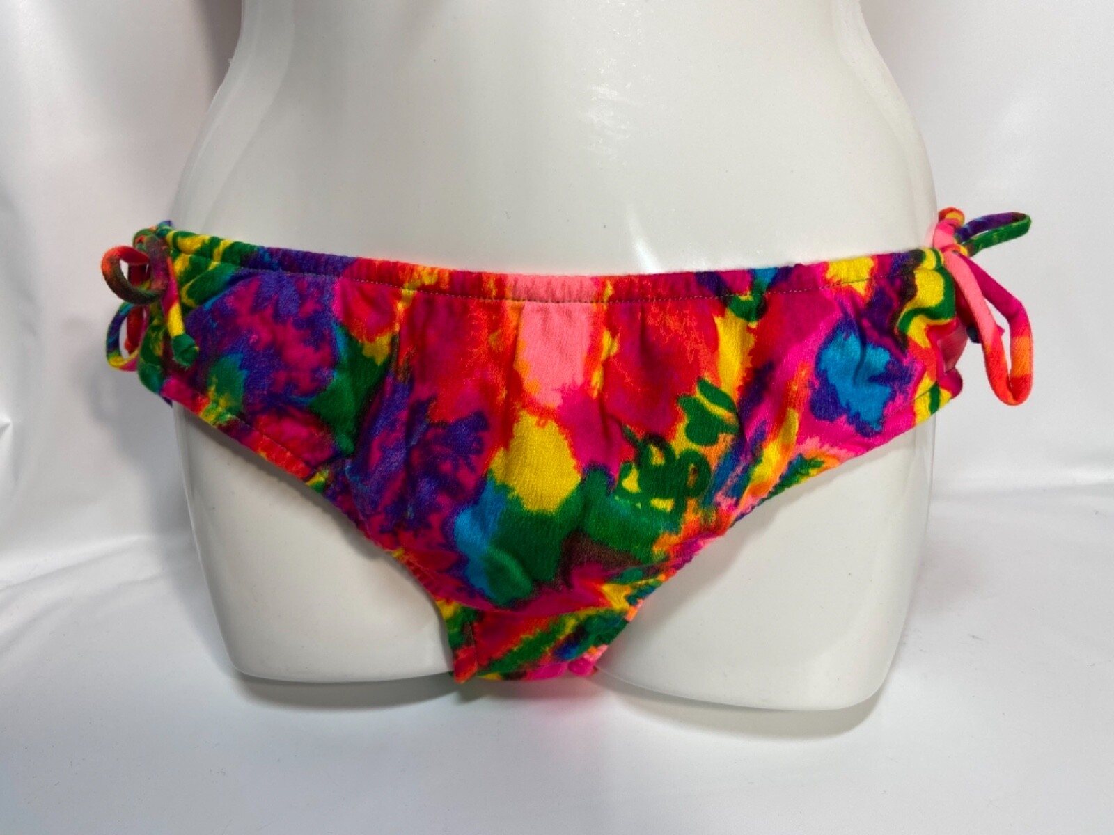 VTG 1960’s Psychedelic Tie Dye Bikini Swimsuit Handmade By Wedgewood No Size Tag
