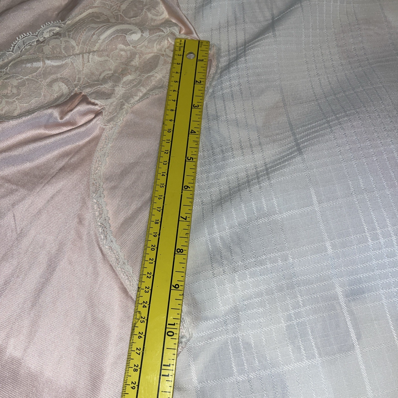 Vtg Vanity Fair Peignoir Maxi Set Size L Pink Grecian Glam Mad Men Fairy Core