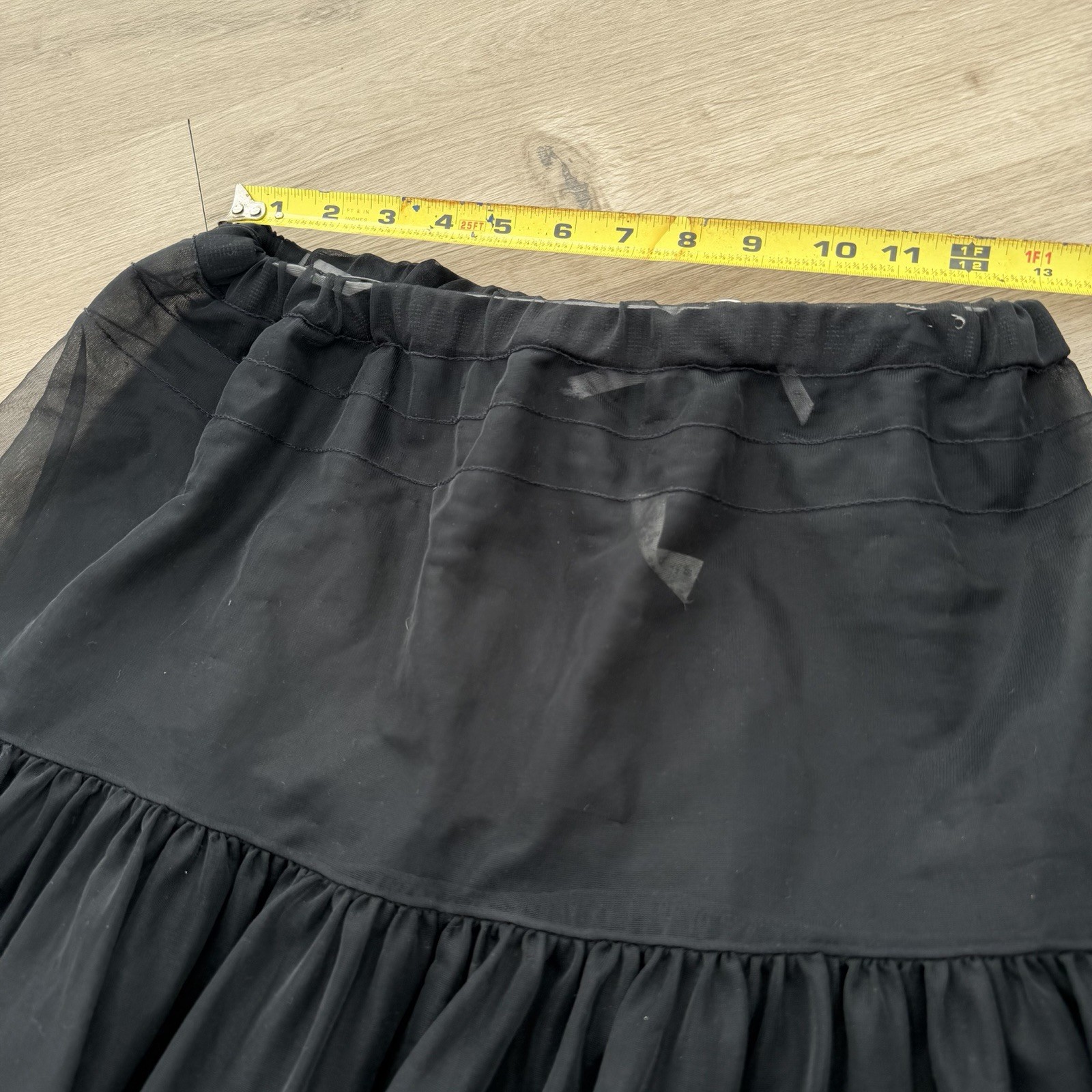 VTG Malco Modes Western Square Dance Lace Petticoat Crinoline Women’s Medium