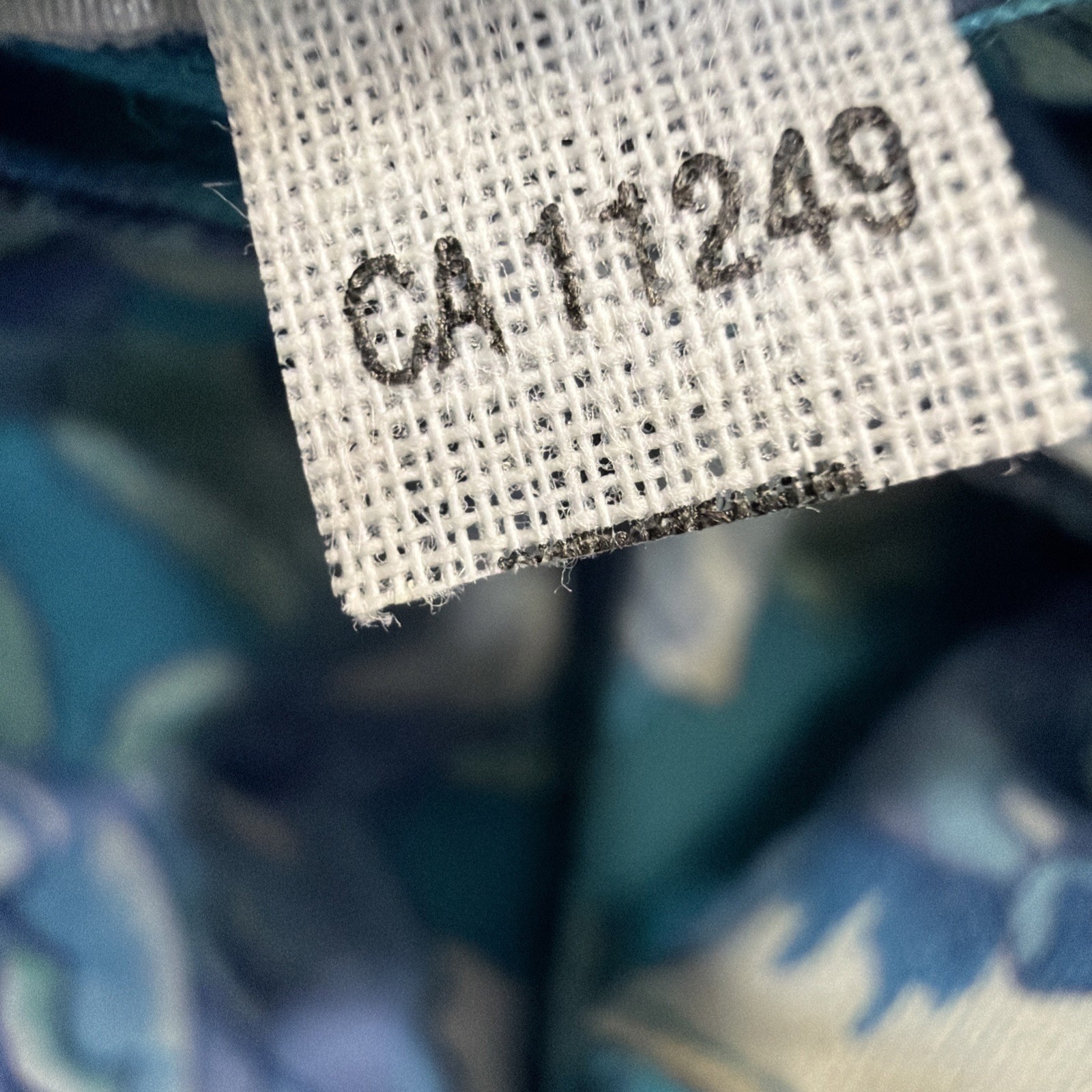 Vtg Laura Ashley Dress Medium Strapless Ruffle Tiers 90s Floral Blue Cottagecore