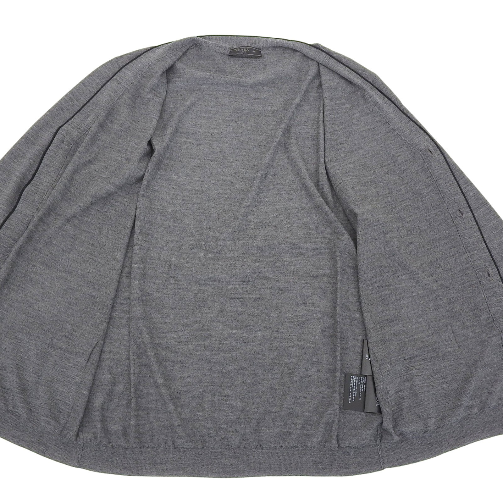 Prada Virgin Wool Cardigan – DUTY FREE