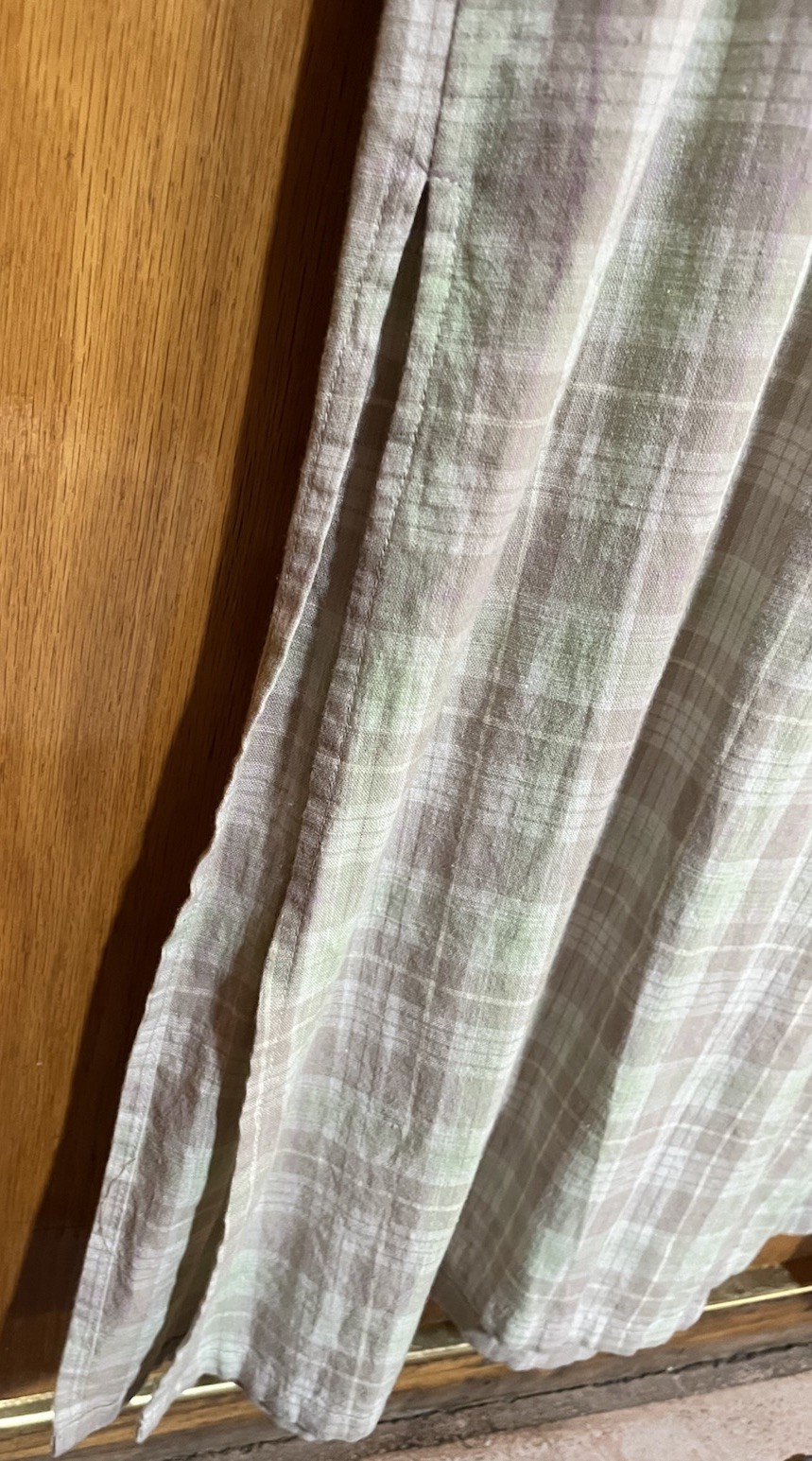 Vintage Pendleton Long Linen/Cotton Dress Medium