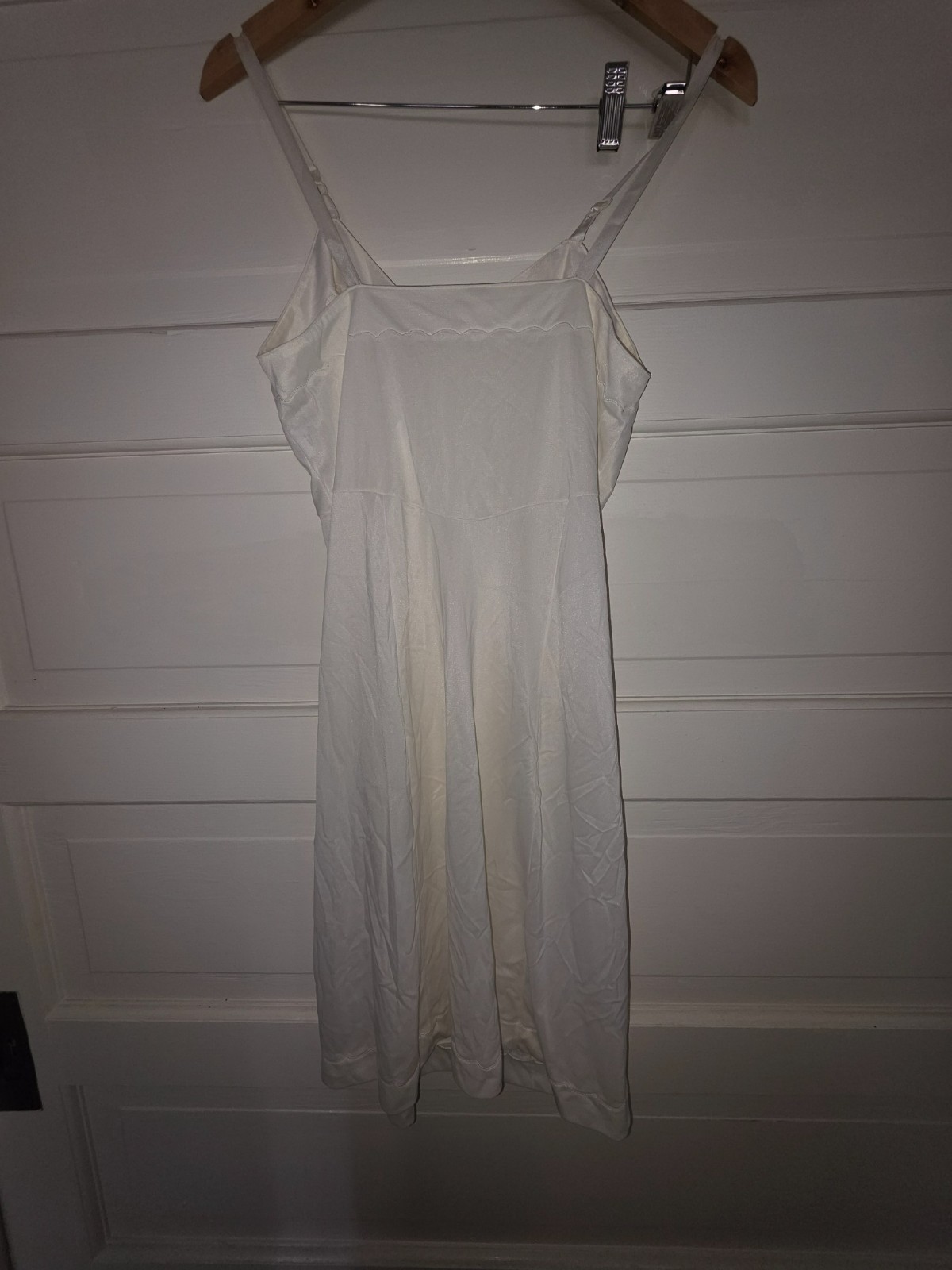 Circ. 70&rsquo;s – Sears Slip White Full Slip Size 36 Average Nylon USA