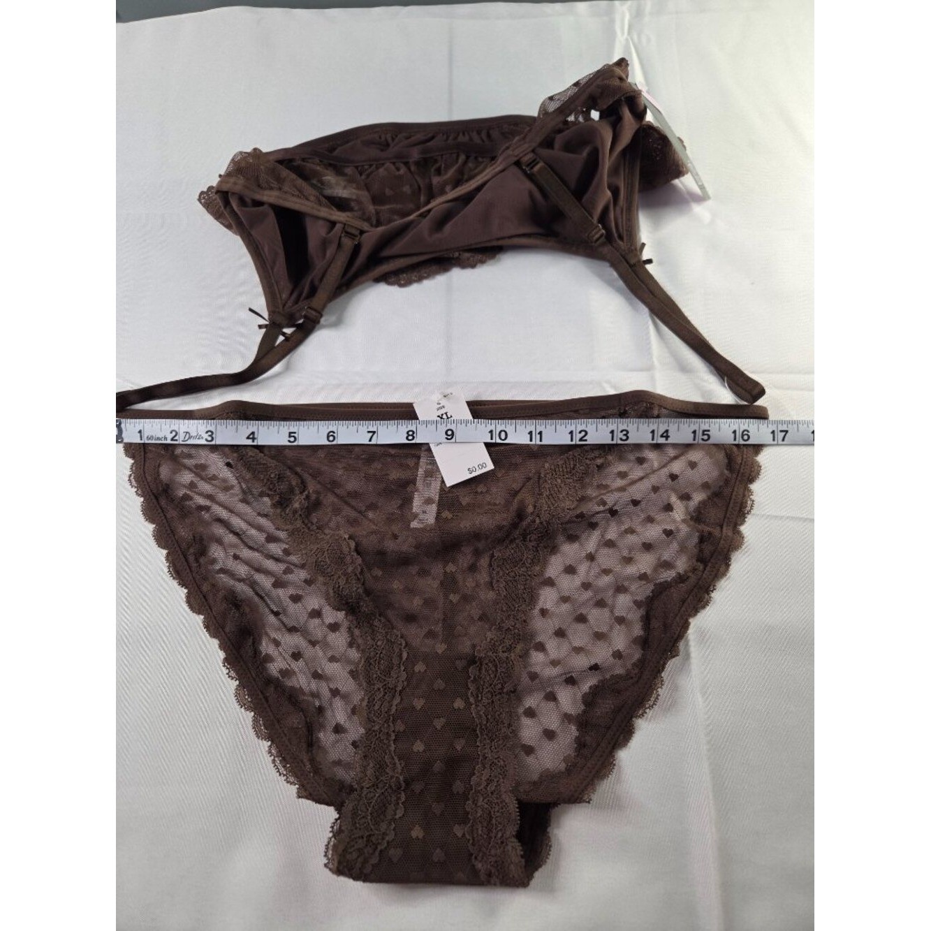 Wild Fable Lace Mesh Lingerie Set Bundle XL Pink Brown 2 Pack NWT
