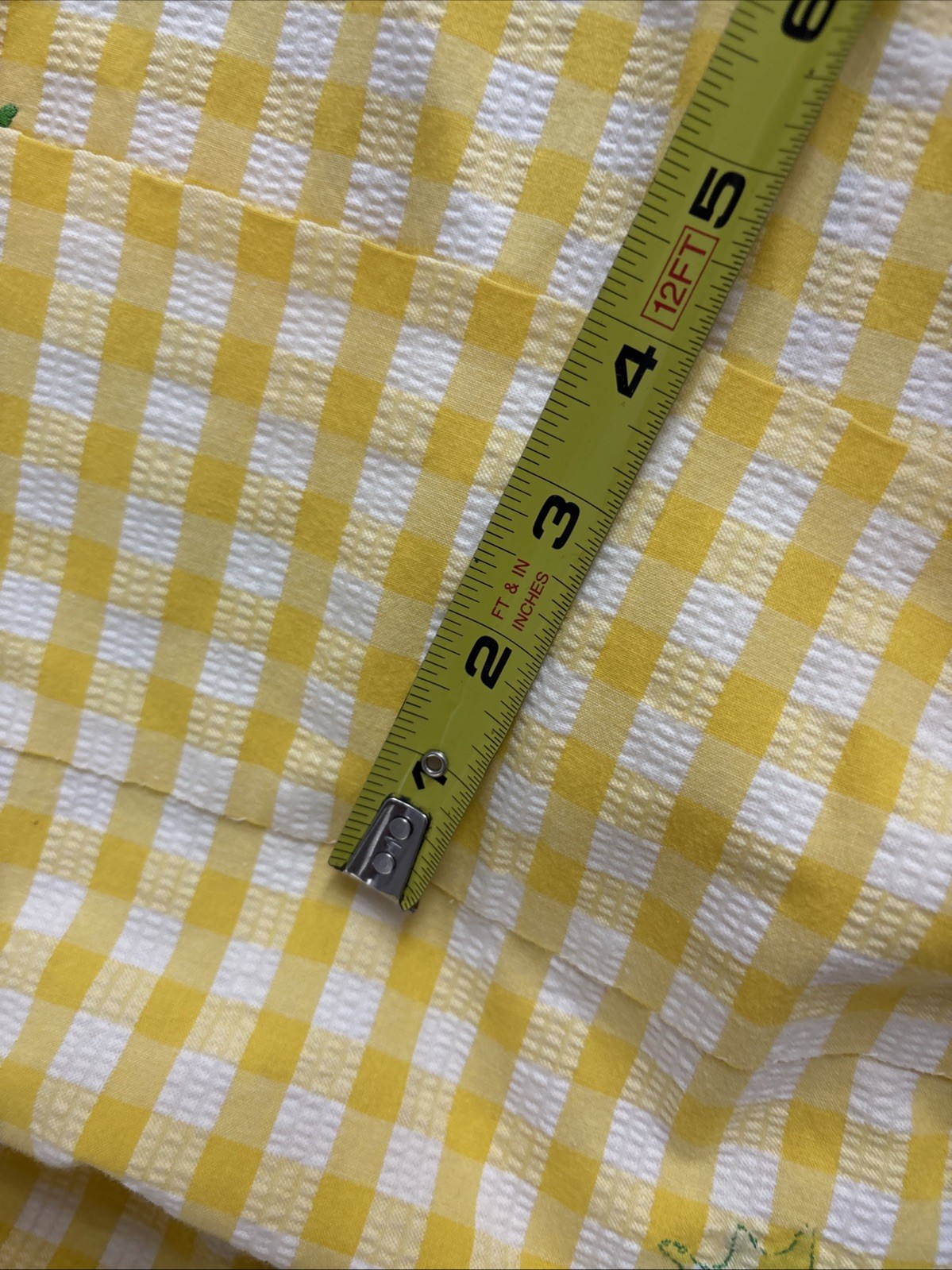 Vintage Gingham 60’s Sunbeam Boho Mini Dress Turtle Child Classic Preppy