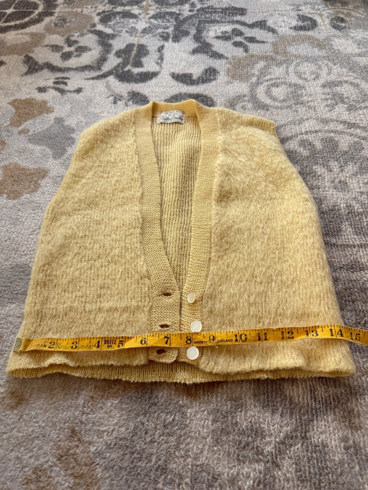 Vintage Bobbie Brooks 100% Fine Wool Sweater WPL 8231 Made in USA