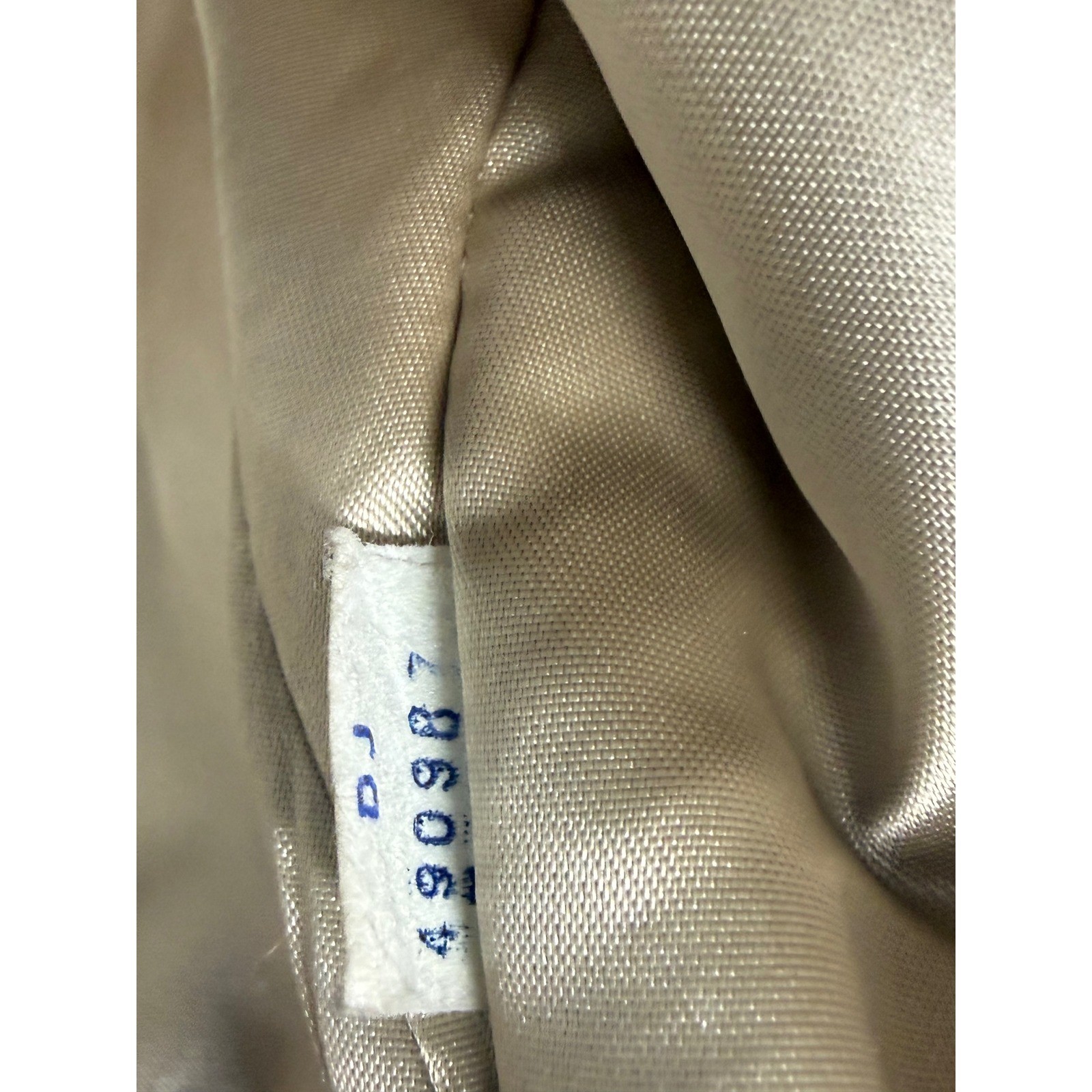 Vintage Wellesley Stevens Forstmann Wool Coat Faux Fur Collar Beige Long Jacket