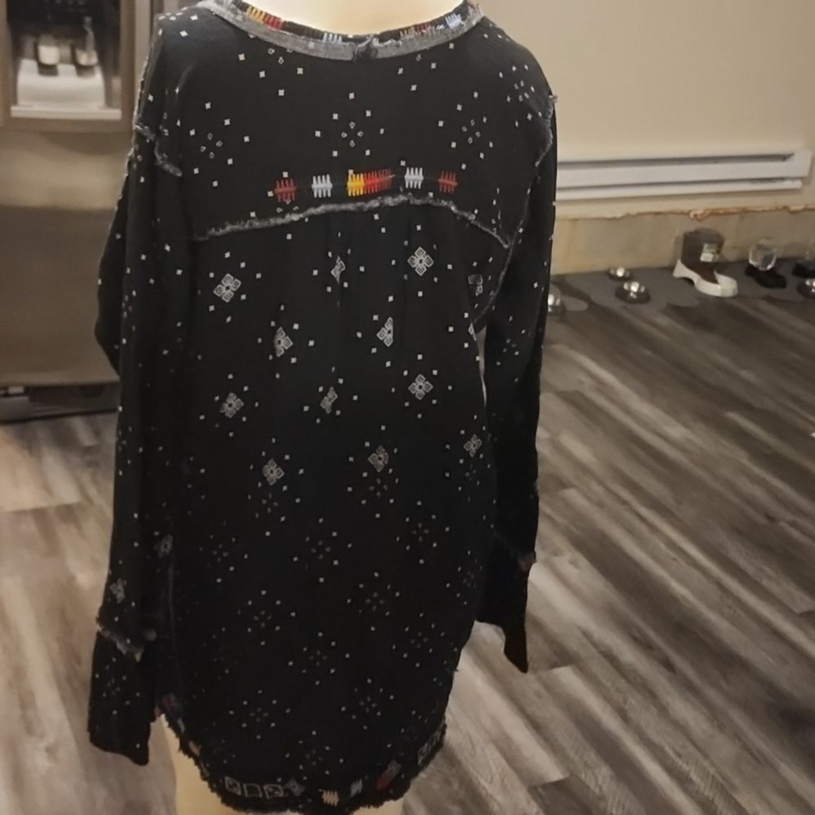 JOHNNY WAS BOHO CHIC TOP