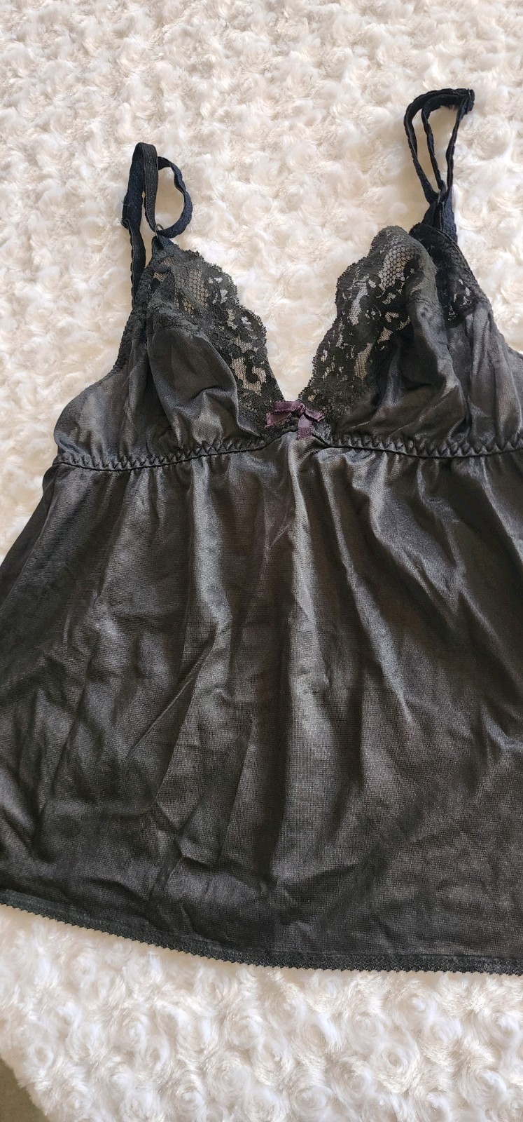 Maidenform Sweet Nothings Vintage Cami Size 34 In Black