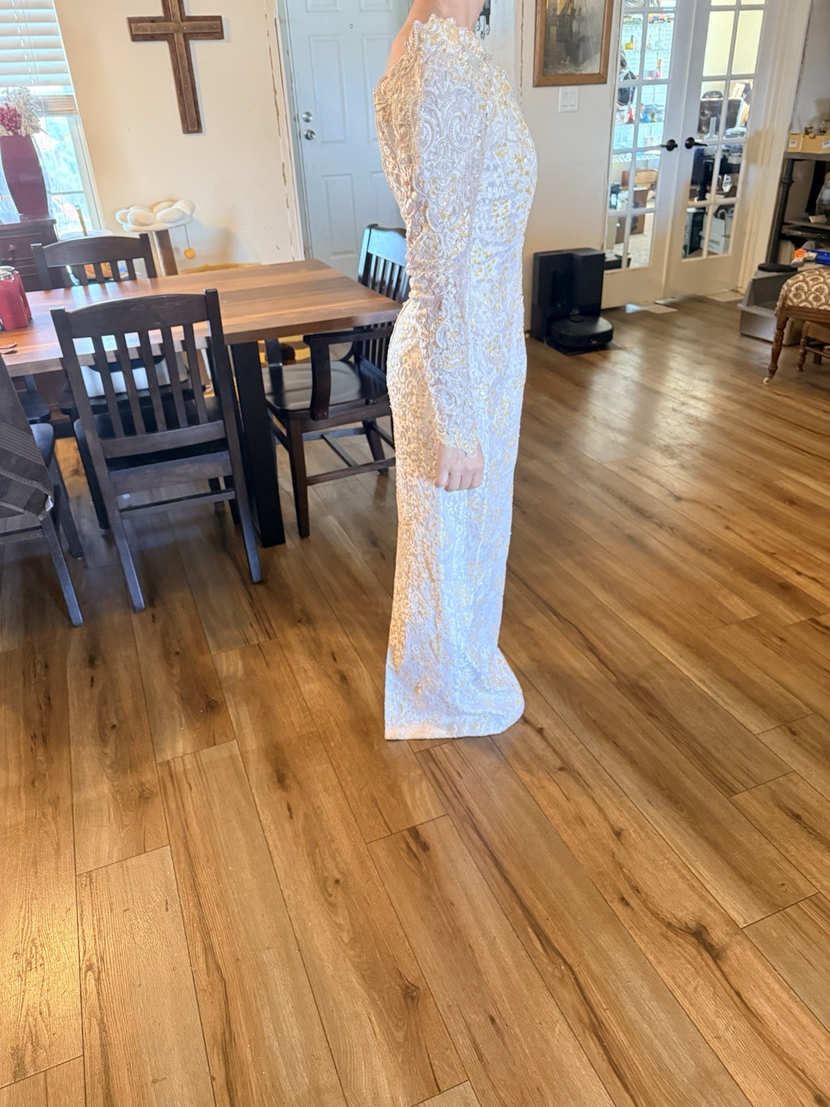 1980s wedding dress vintage See Description For Measurements