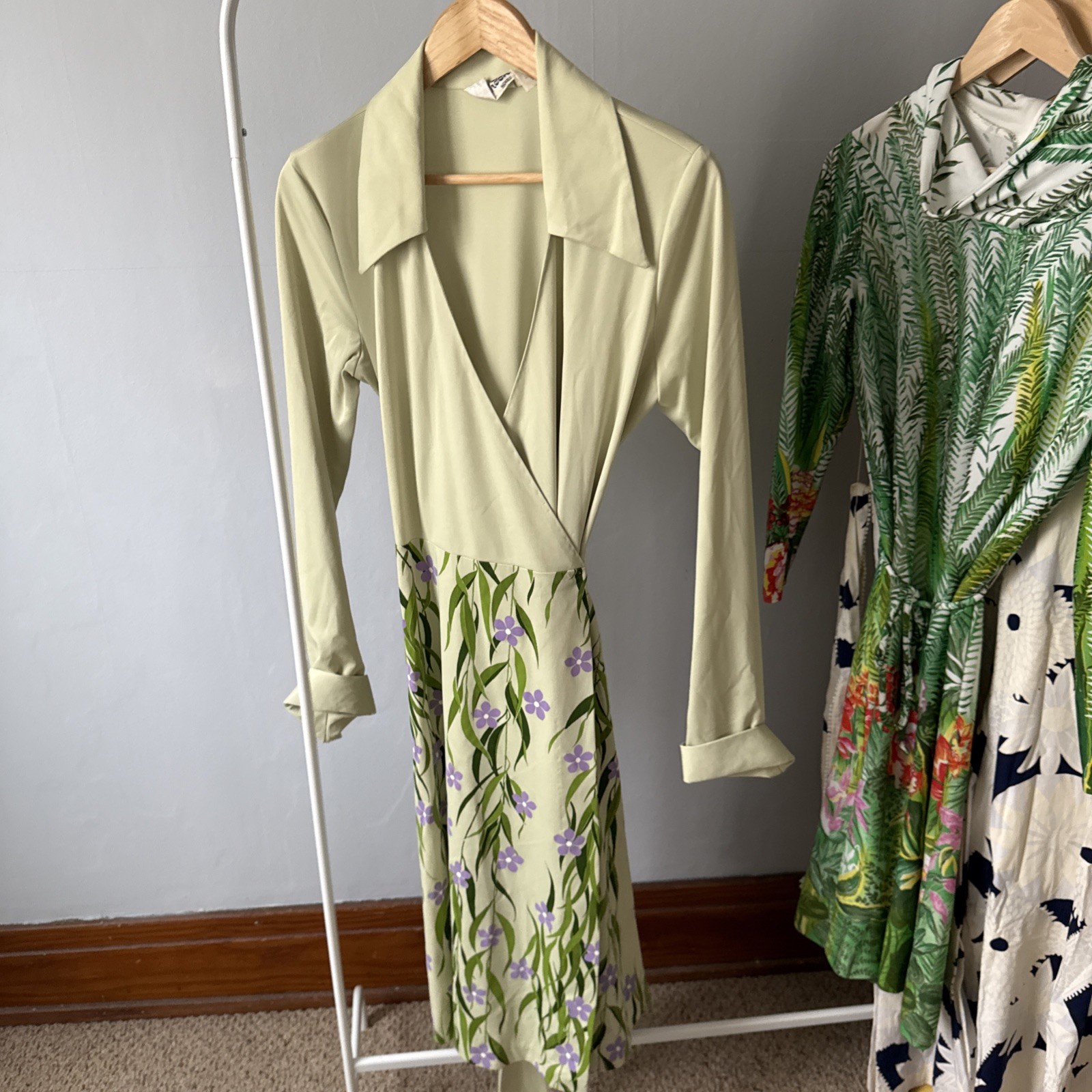 Lot of 15 Vintage 1950s 1960s 1970s Women&rsquo;s Clothing Lot Dresses Jumpsuits B