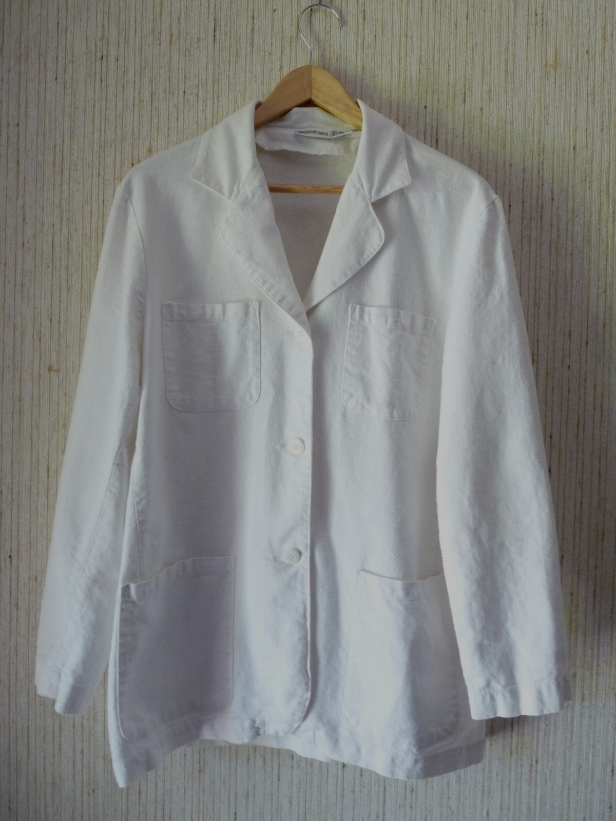 Vintage NEWPORT NEWS Linen/Cotton Jacket Blazer Size 10