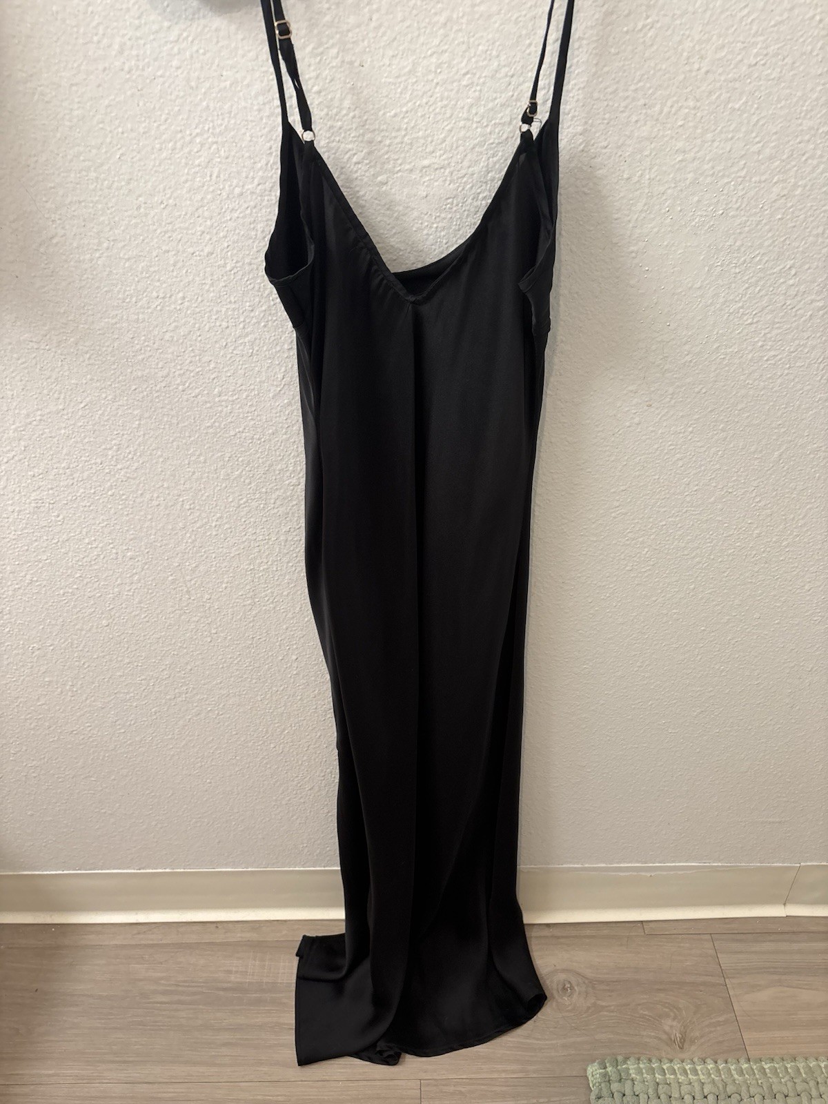 Free people intimate Black Full Slip Adjustable Spaghetti Straps Regular Size S