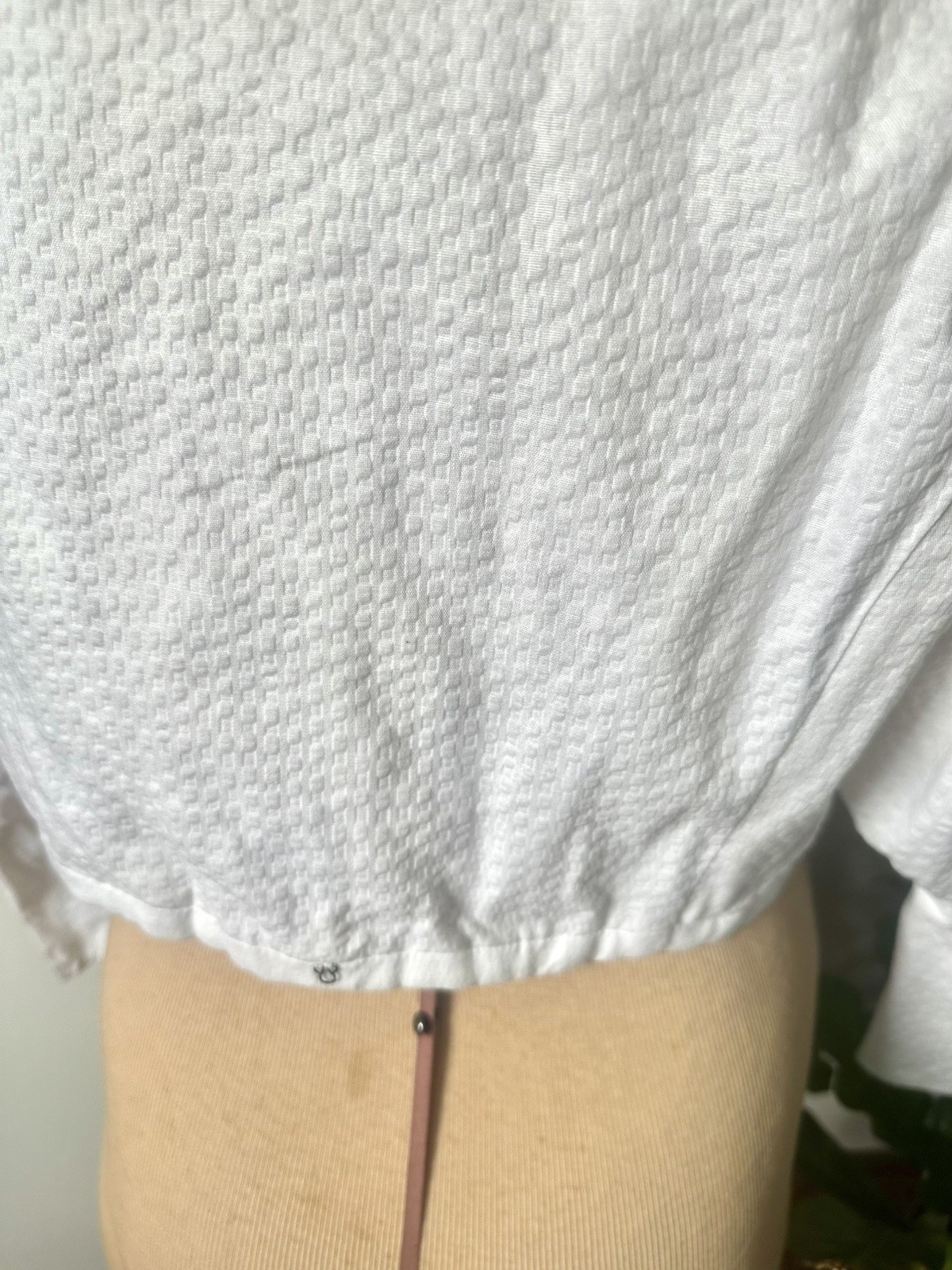 Mutton Sleeved White Victorian Top