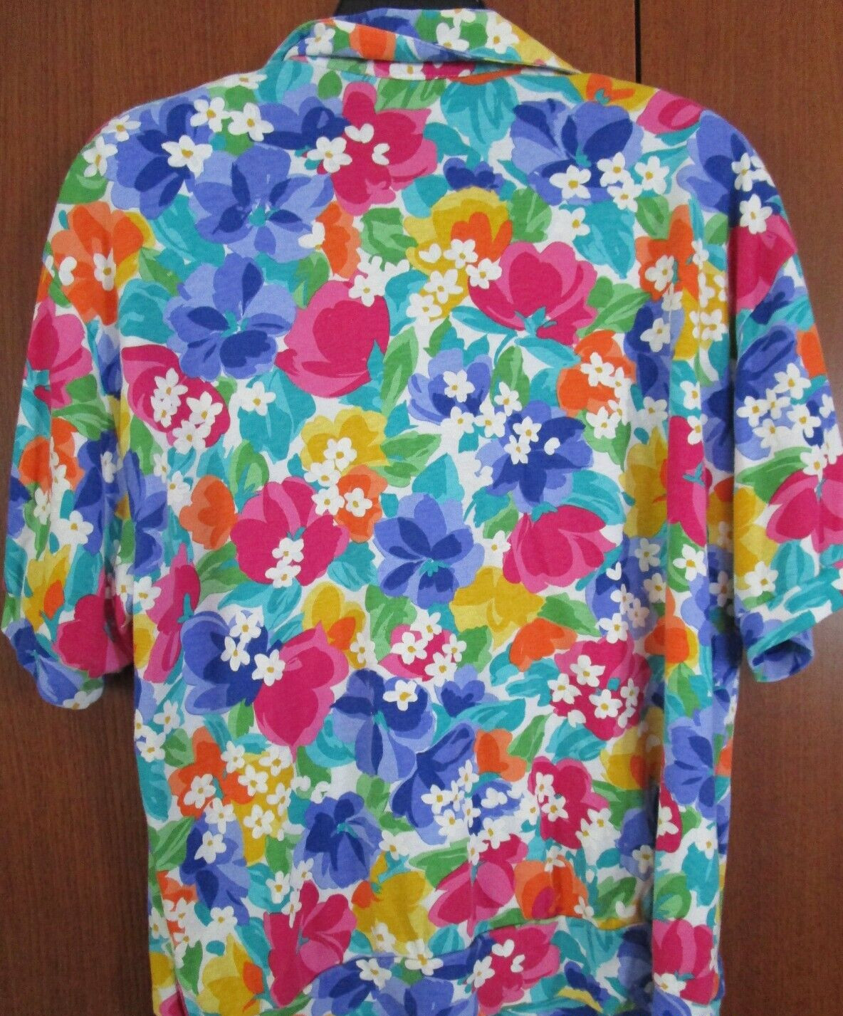 Peter Popovitch Vintage Jacket & Blouse Cotton & Poly Blouse Bust 50 Length 25