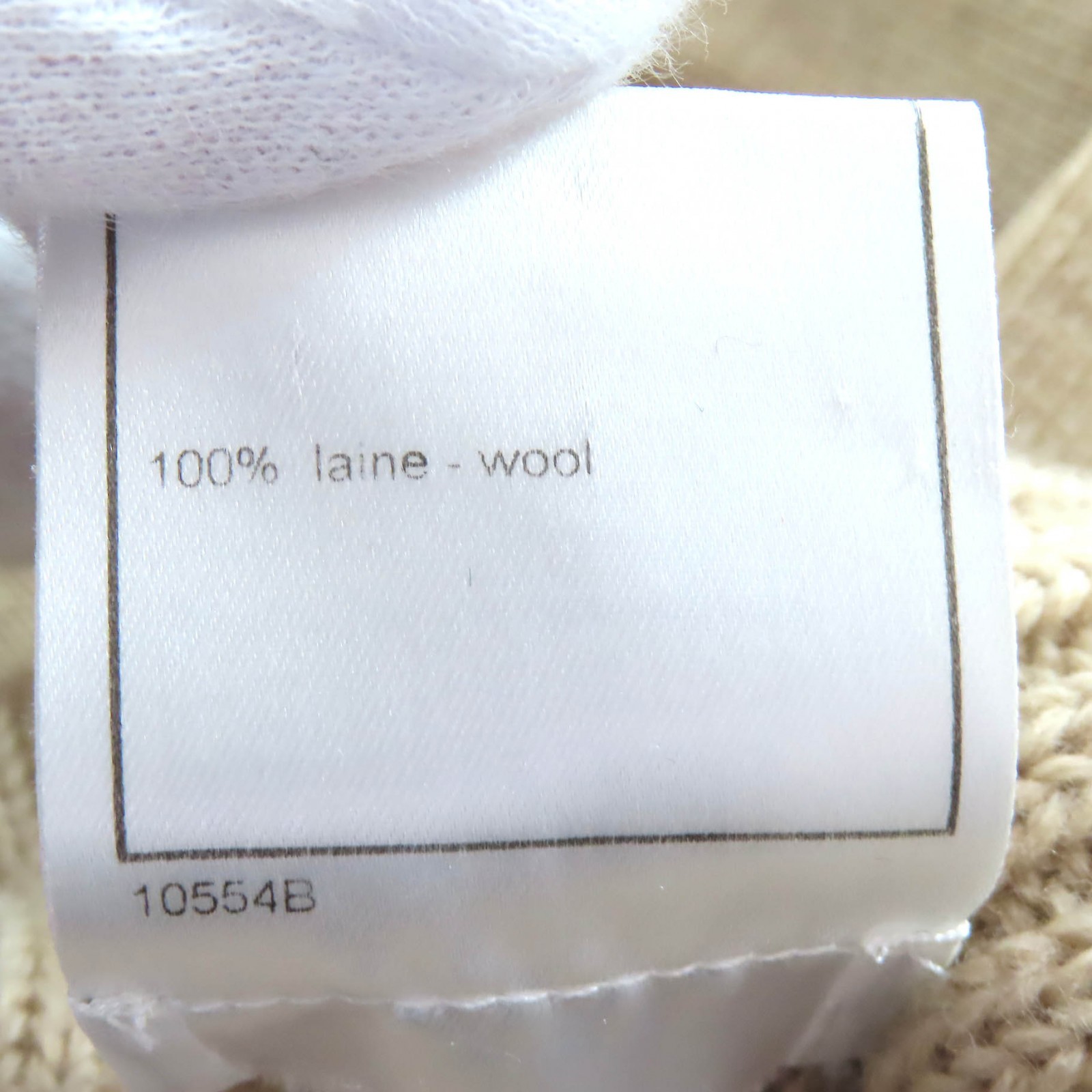 Chanel COCO Mark Wool Knit Top – DUTY FREE