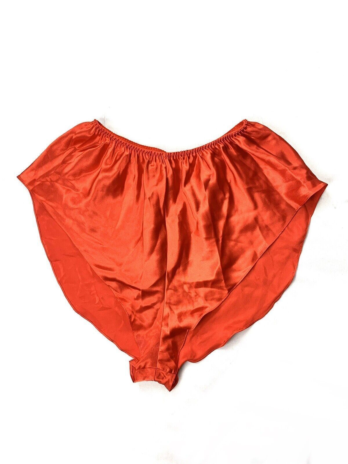 Vintage Hidden Fantasies Panties Stretch Red High Leg Bikini Medium (Unworn)