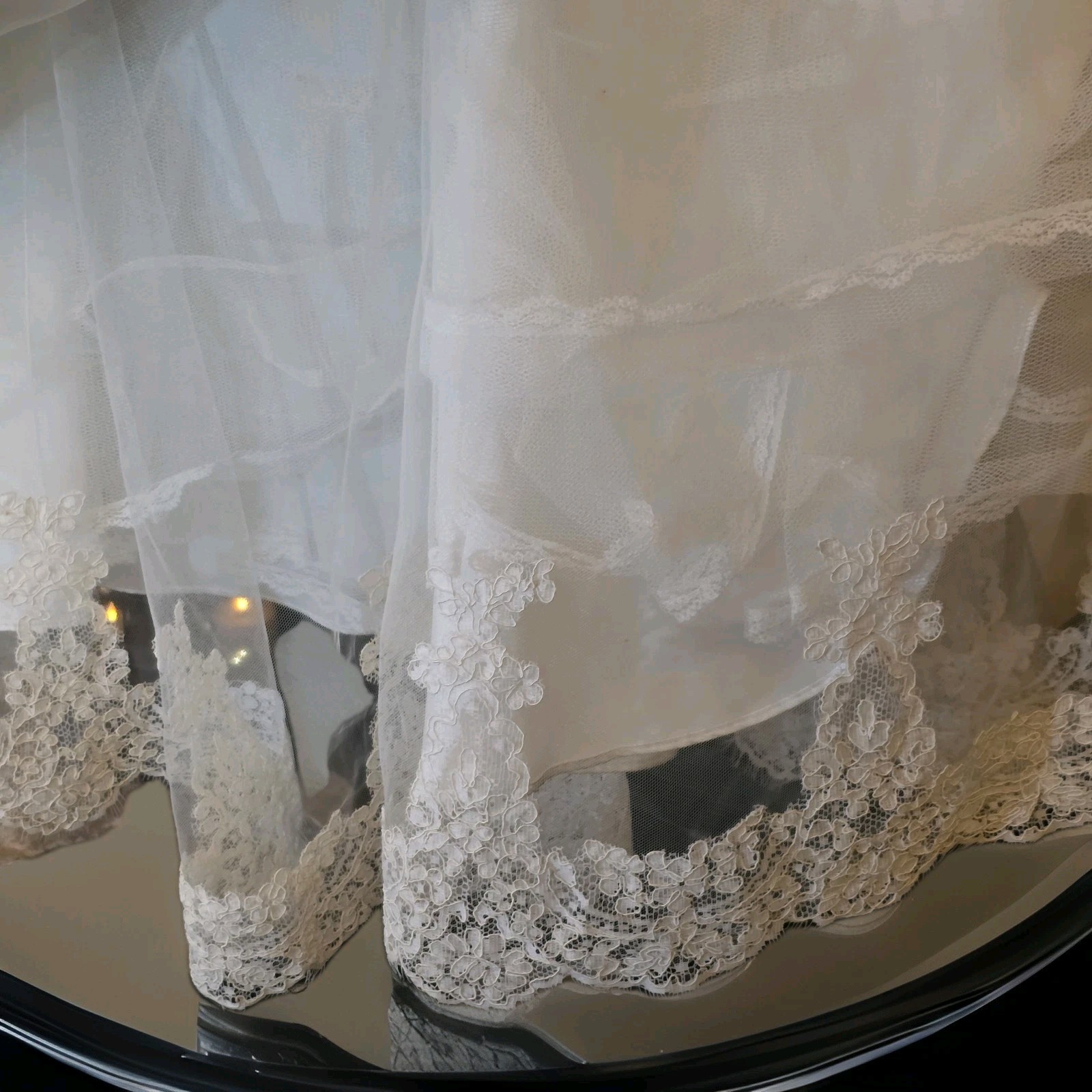Dolly Couture Retro Full Skirted Wedding Gown Dress Bridal Vtg Inspired