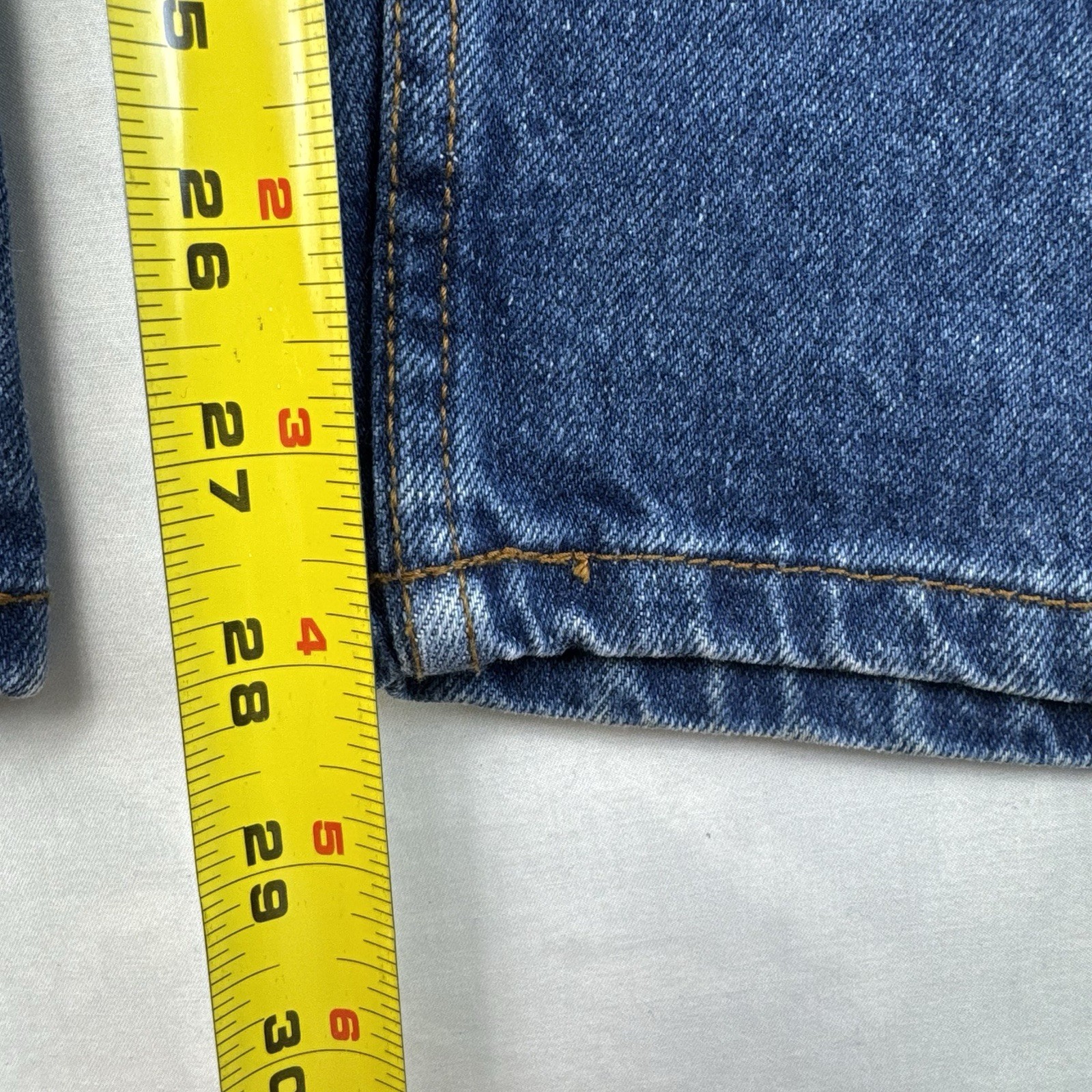 Element D Petite Sophisticate Jeans Women’s 6R Wide Leg Blue Denim 100% Cotton