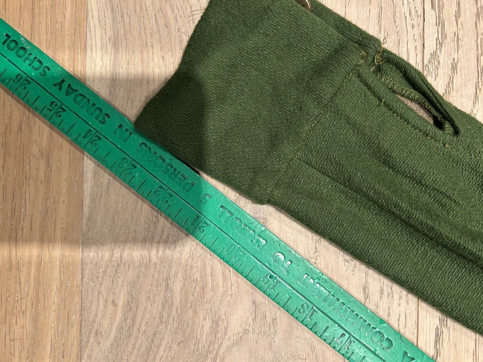 Vintage 1970’s Dress Women’s Green Aline Everyday MOD