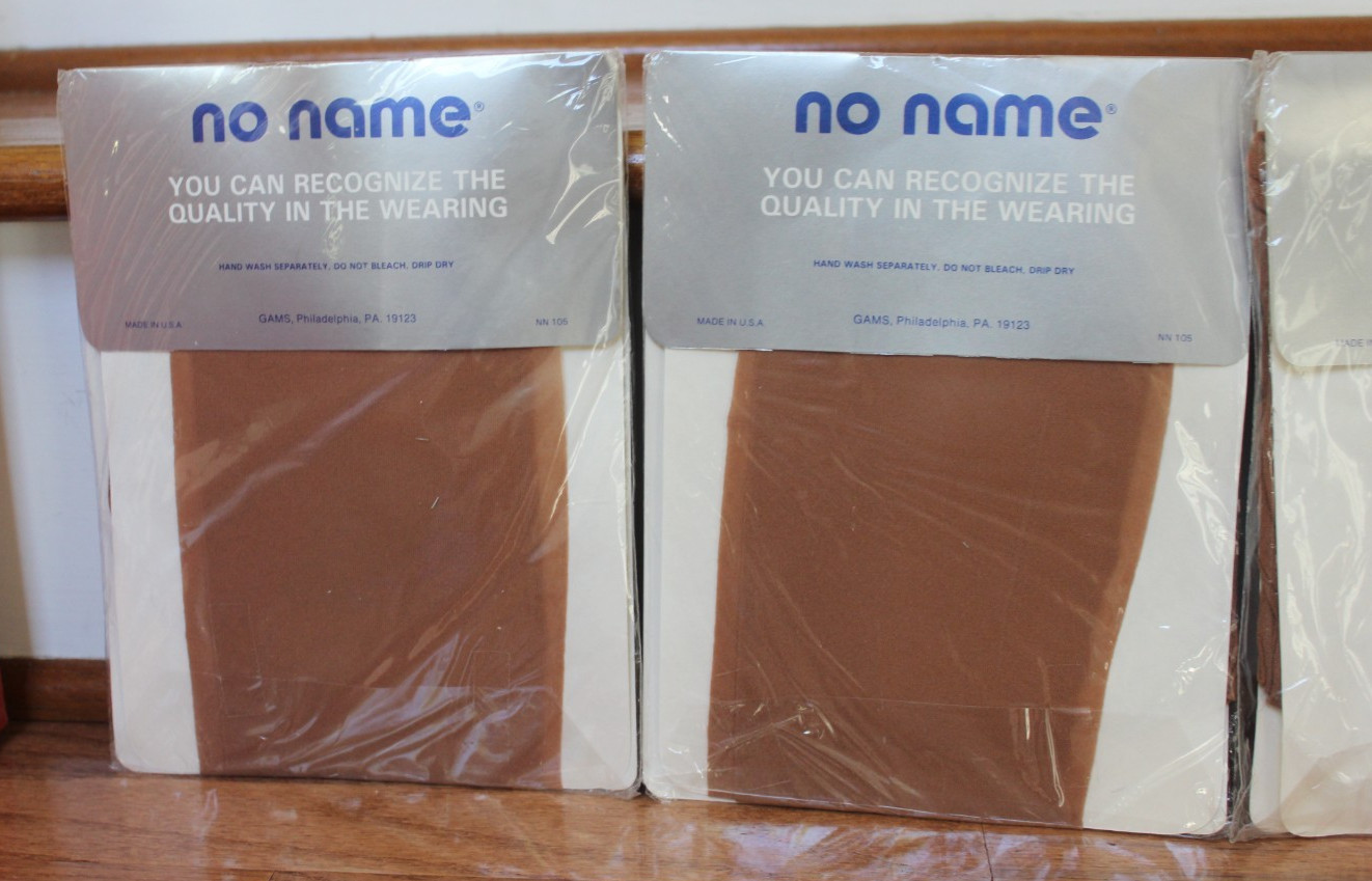 Vintage Lot of 4 NO NAME Pantyhose Queen Tall, Beige, 5&rsquo;6&Prime;-5&rsquo;10 » GAMS- NEW