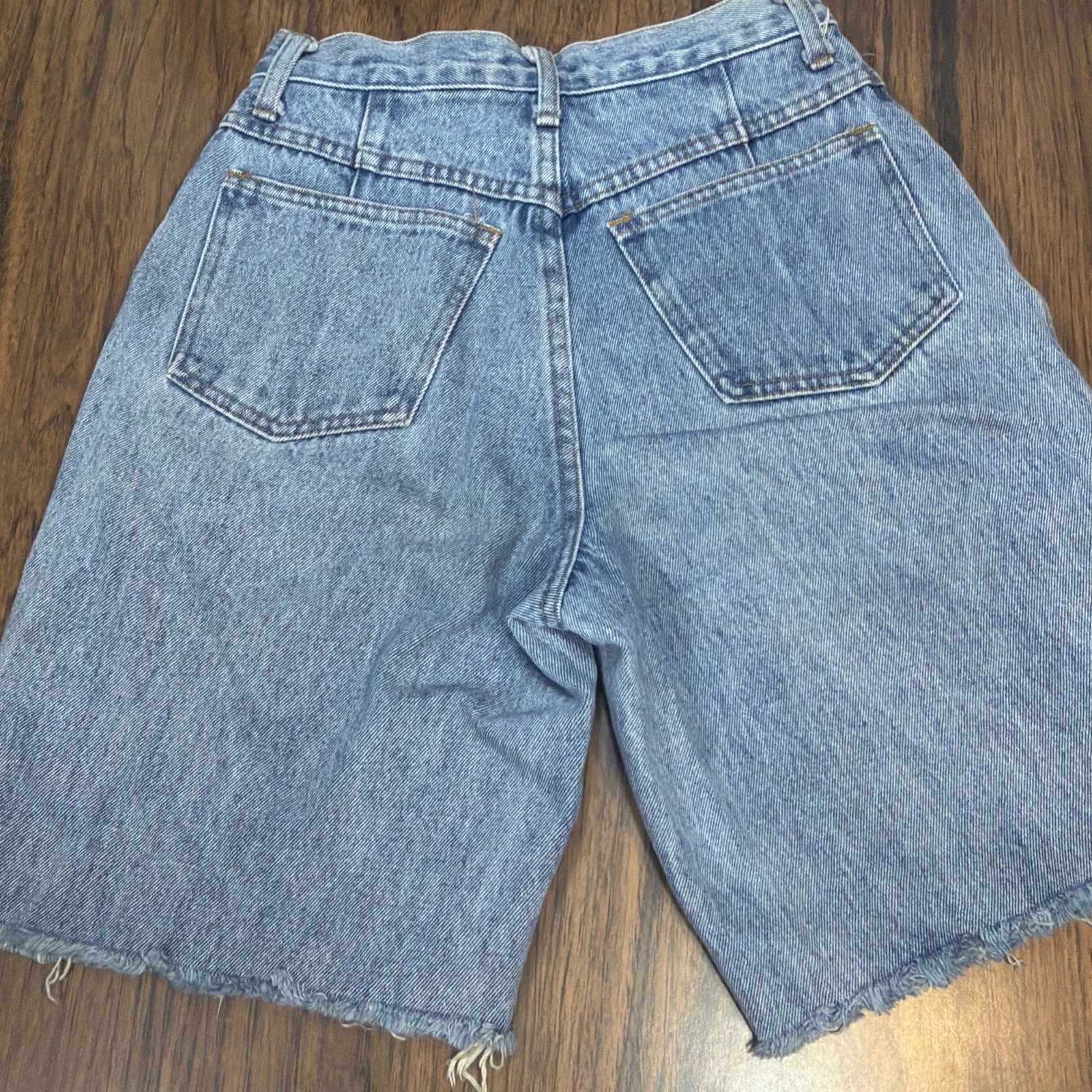 Vtg The Limited 70s 80s Jean Shorts Hi-rise Womens 2 Pleated USA 25×8.5 Cut Offs