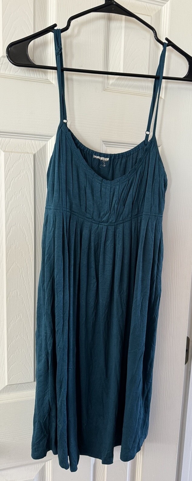 🚃🚃Vintage Teal Green Sundress Mini Dress Size Medium🚃🚃